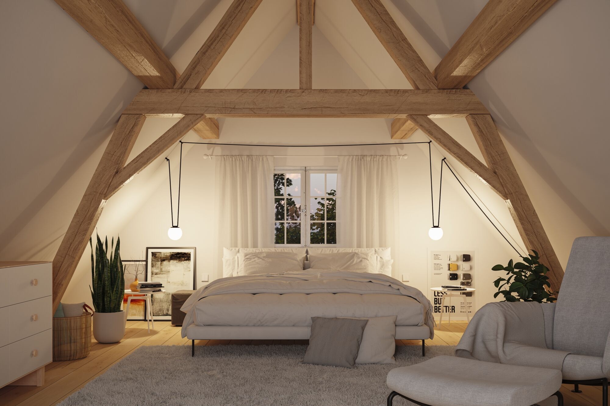 Paulmann Hängeleuchte »ULine Spot Ball  150mm 8W Schwarz« 1 Stk. Warmweiß