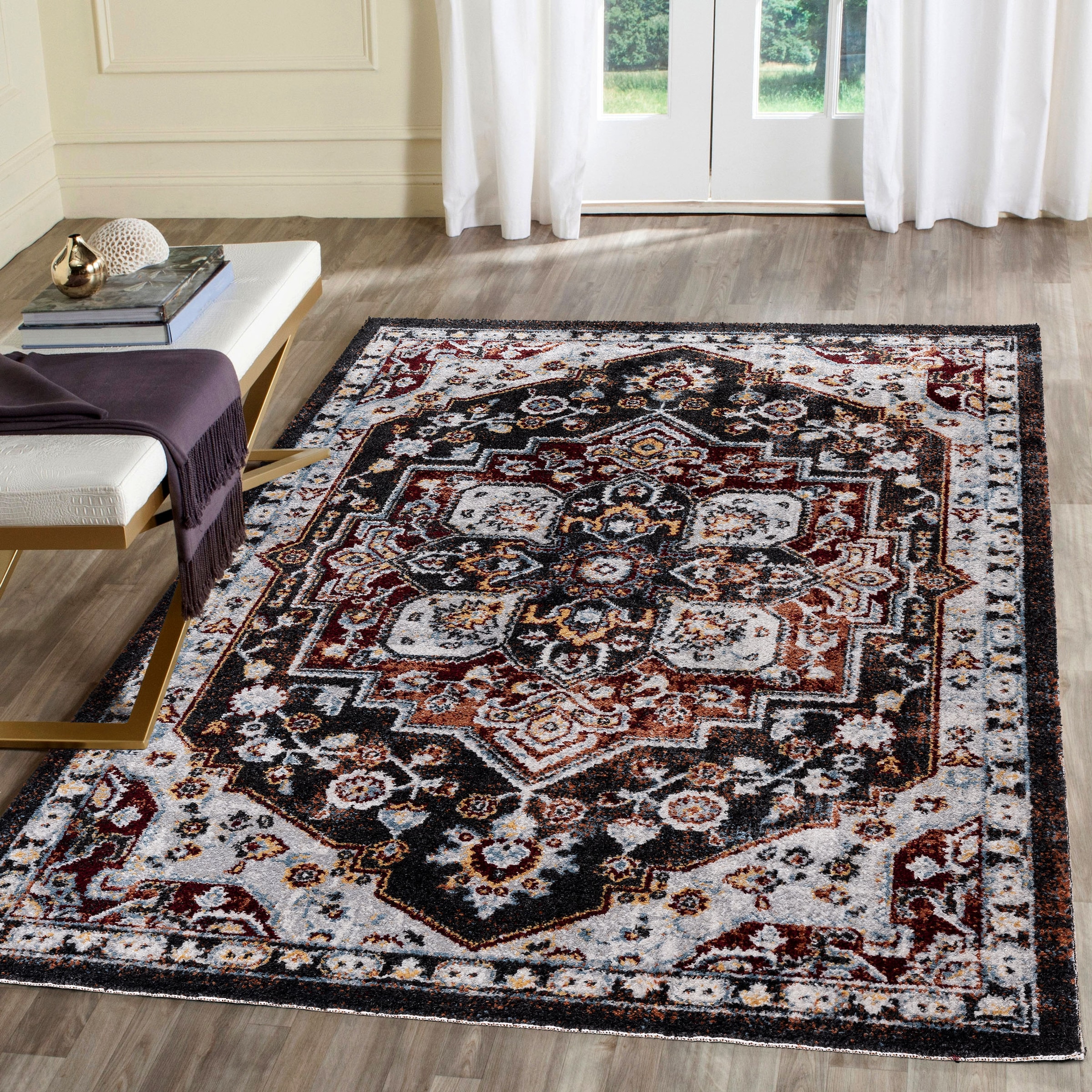 Sehrazat Kurzflor rechteckig, Teppich kaufen Orient- in Optik 3050«, Wohnzimmer, »ANTIK online