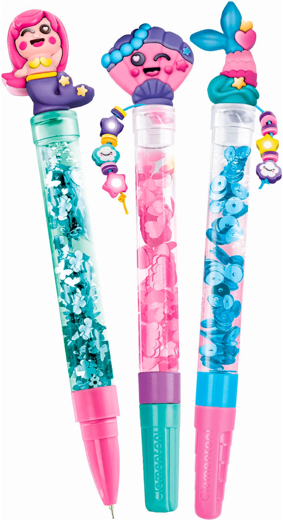 Clementoni® Kreativset »Idea, Deine Stift-Kreationen - Meerjungfrau«