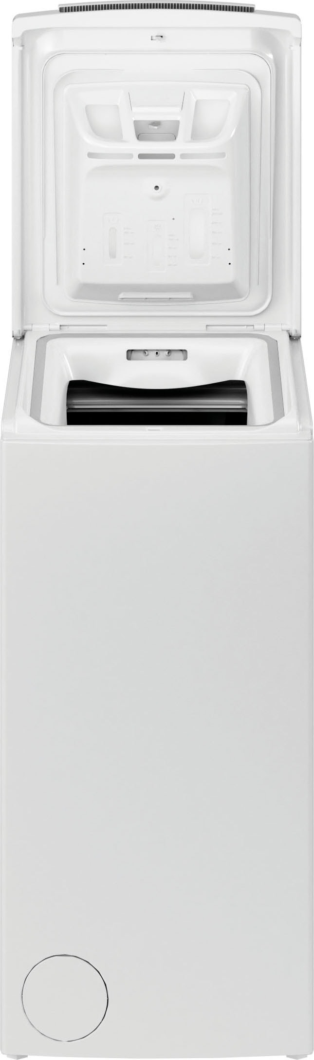 BAUKNECHT Waschmaschine Toplader »WAT Smart Eco 12C«, 6 kg, 1200 U/min, Kurz 30 min., Intensivspülen, Wolleprogramm, Startzeitvorwahl