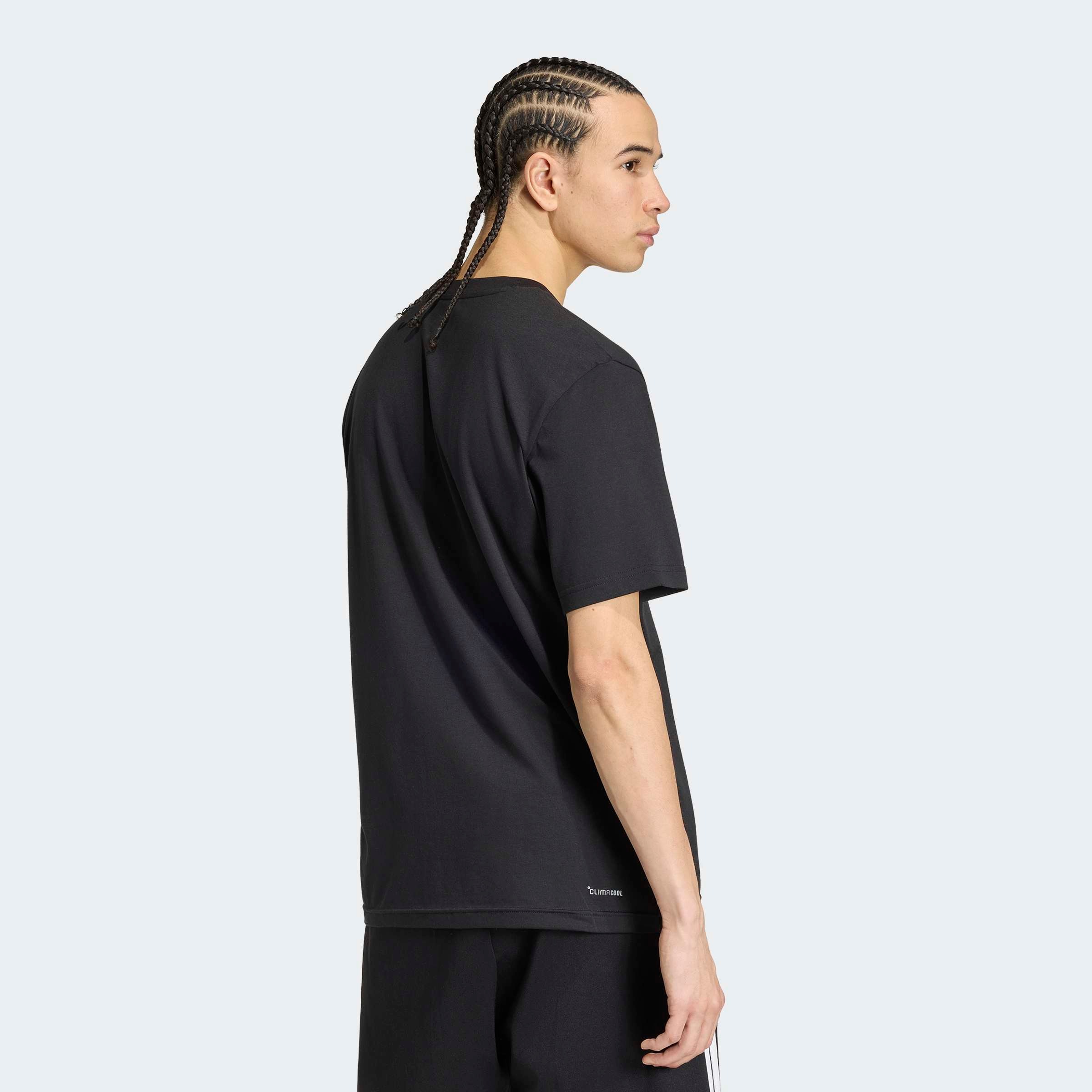 adidas Sportswear T-Shirt »HOUSE OF TIRO ALWAYS ON GRAFIK« mit Rundhalsausschnitt, ohne Verschluss, normale Länge