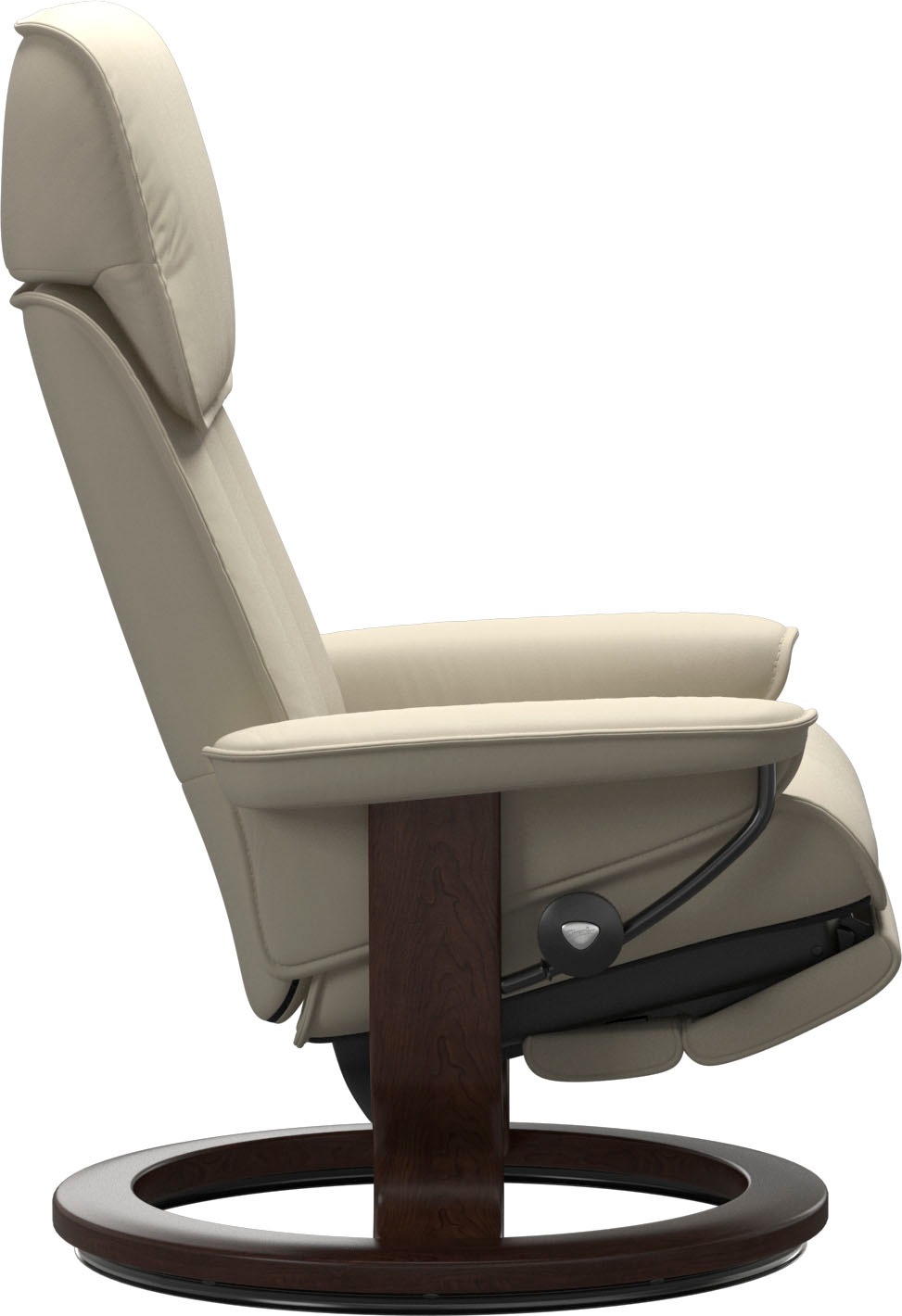 Stressless® Relaxsessel »Admiral«, verstellbar, optional 2-motorisch, Größe M & L, Gestell Braun