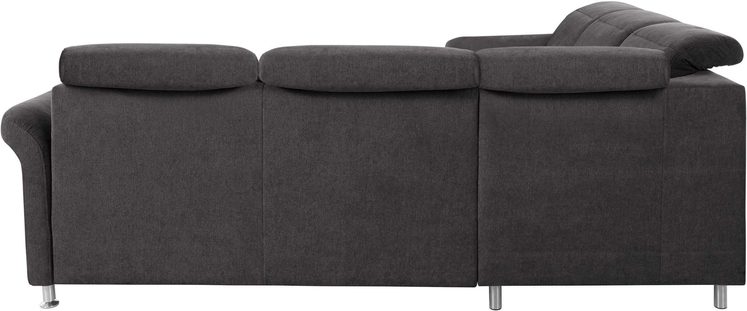 sit&more Ecksofa »Darwin L-Form« inklusive Federkern, wahlweise mit Kopfteilverstellung, Bettfunktion