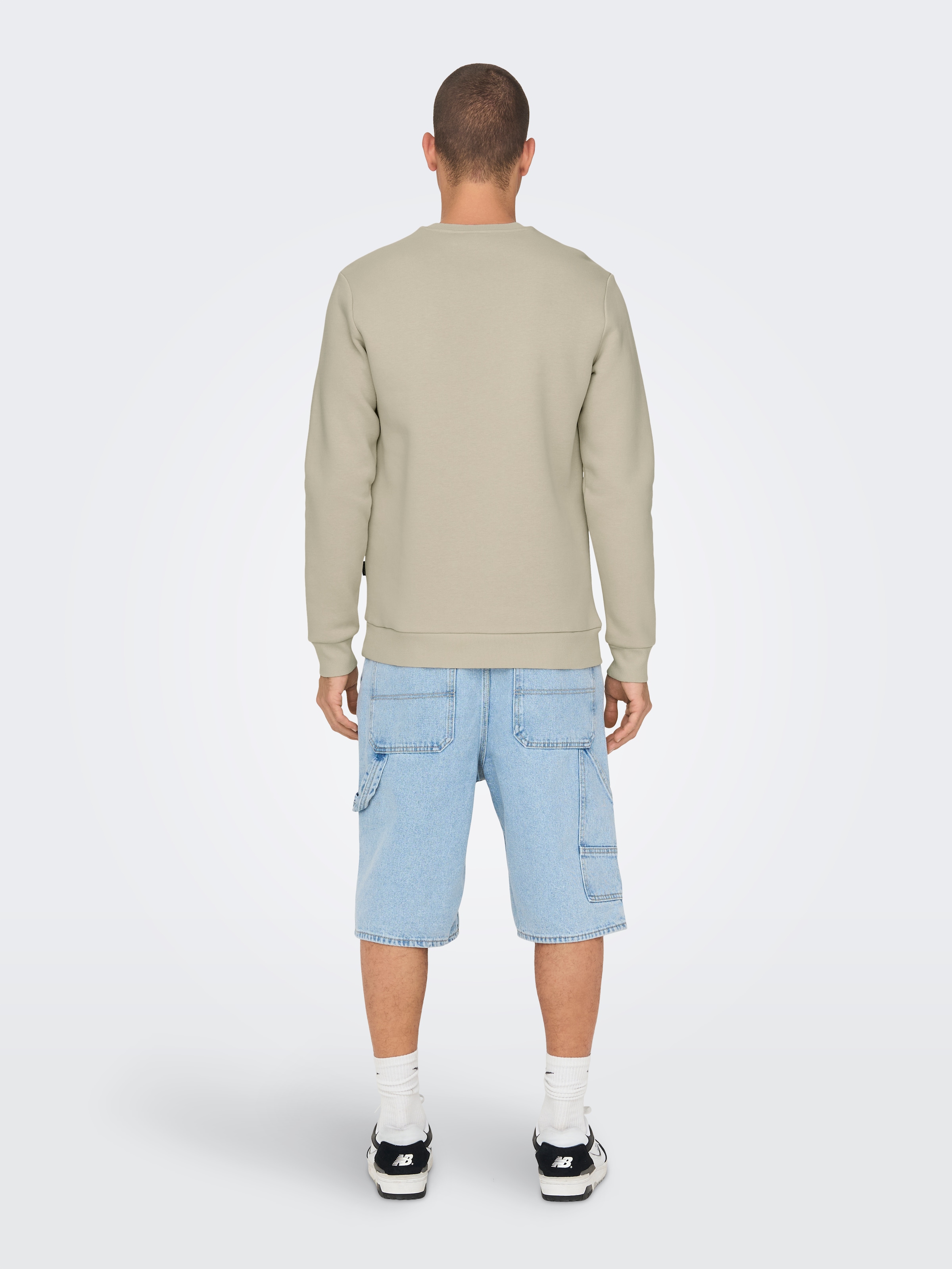 ONLY & SONS Sweatshirt »ONSCERES CREW NECK NOOS«, Baumwollmischung, regular fit
