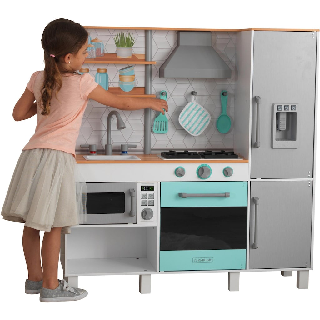 KidKraft® Spielküche »Gourmet Chef-Spielküche«, mit EZ Kraft Assemblyâ„¢