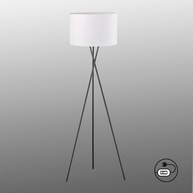 FISCHER & HONSEL Stehlampe »Wotan«, 3 flammig, Leuchtmittel E27 | Leuchtmittel wechselbar