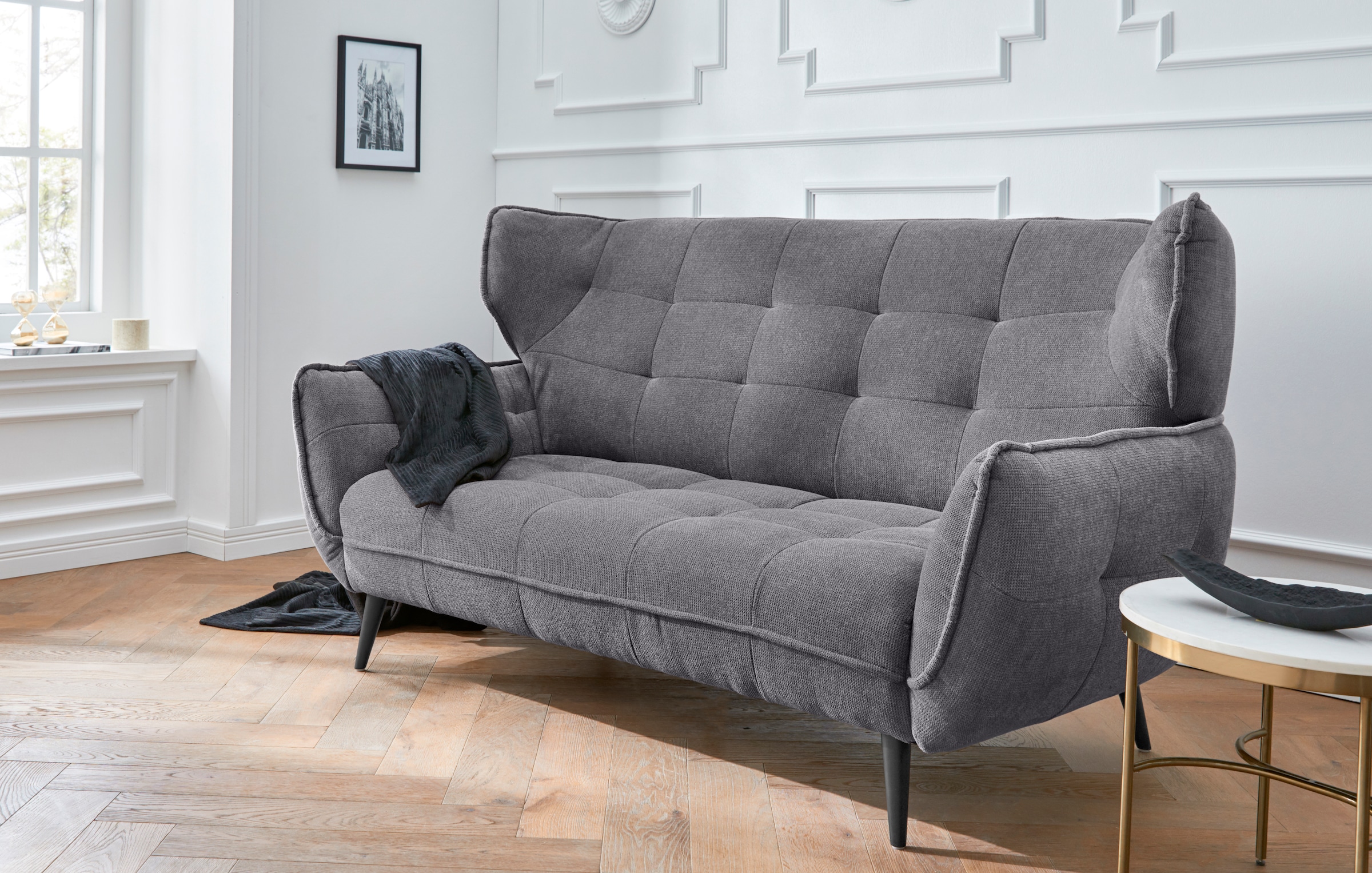 Leonique 2-Sitzer »Ariana«, Big-Sofa bzw. stylischer Hochlehner