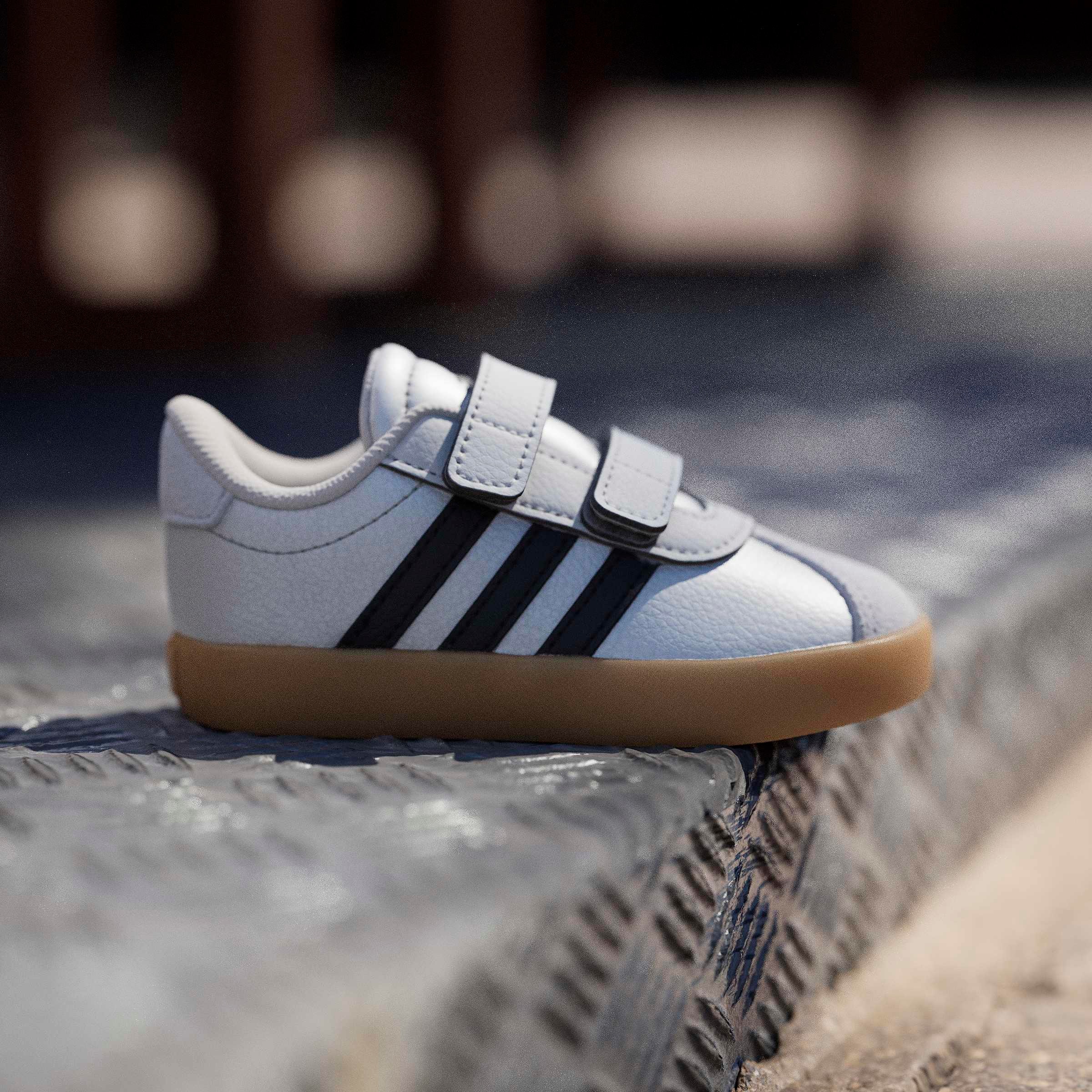 adidas Sportswear Sneaker »VL COURT 3.0 KIDS«  inspiriert vom Design des adidas samba, für Kinder