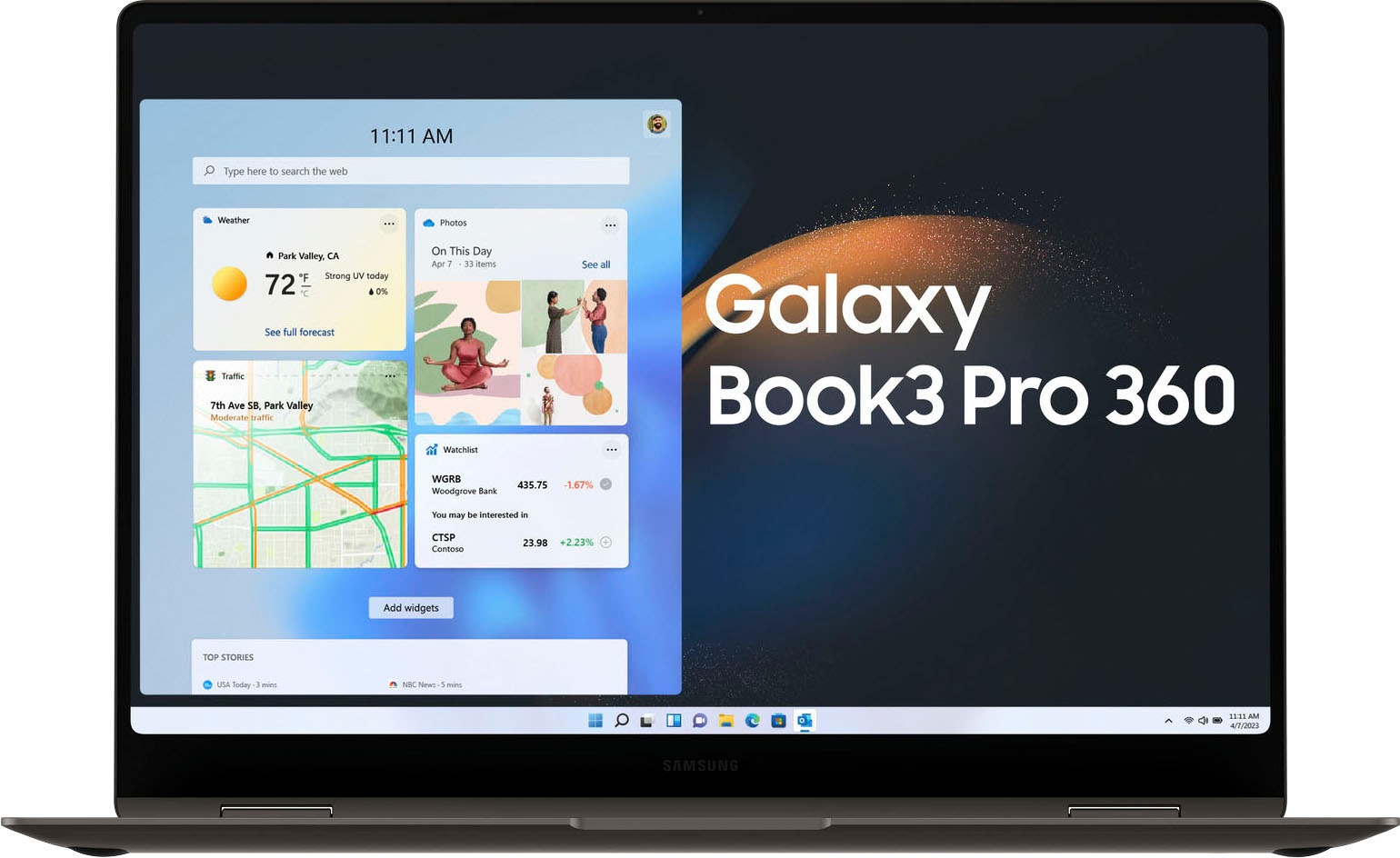 Samsung Convertible Notebook »Galaxy Book3 Pro 360«, 40,62 cm, / 16 Zoll, Intel, Core i7, Iris Xe Graphics, 512 GB SSD