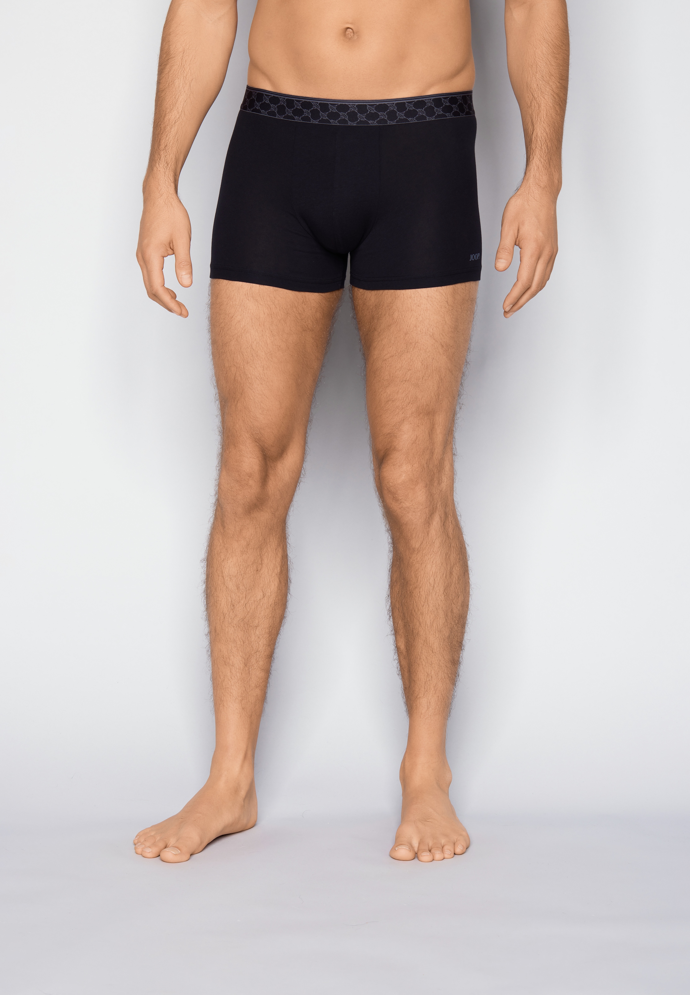 JOOP! Boxershorts »Everyday« ohne Eingriff, Cornflower-Logobund, Baumwollmix