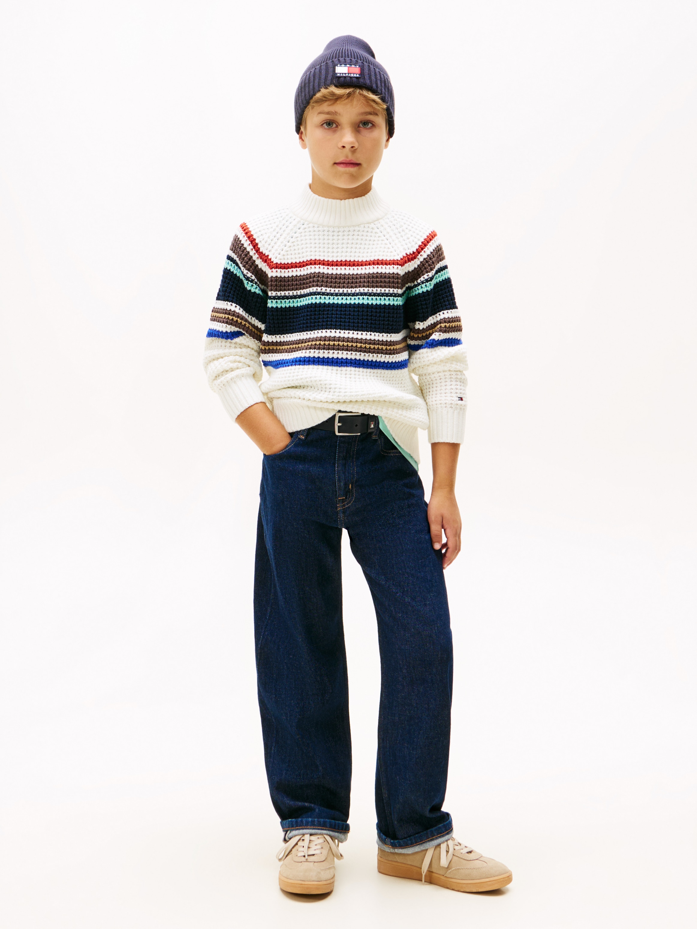 Tommy Hilfiger Gerade Jeans »RELAXED RINSE JEANS« Regular fit, für Kinder bis 16 Jahre