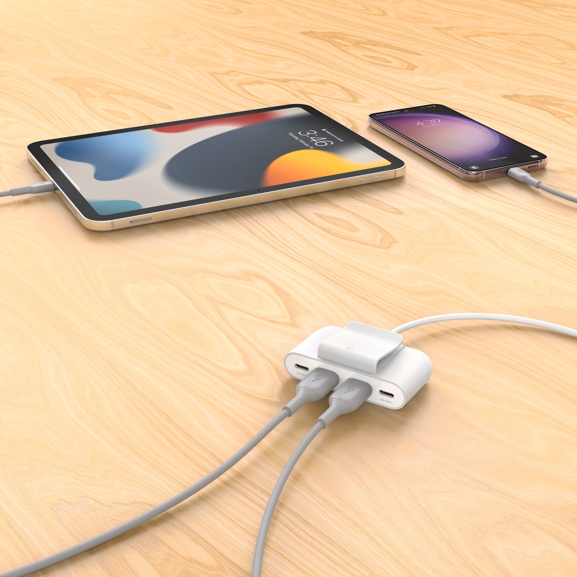 Belkin Smartphone-Dockingstation »BoostCharge 4-Port-USB-Splitter«