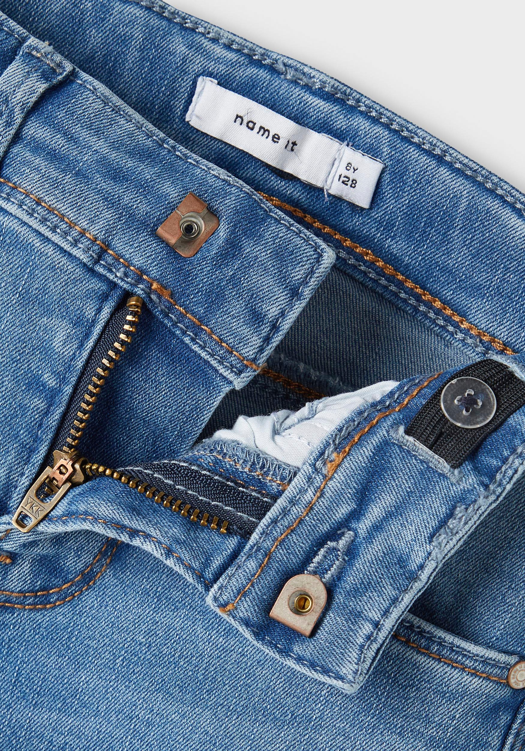 Name It Bootcut-Jeans »NKFPOLLY SKINNY BOOT JEANS 1142-AU NOOS« mit Stretch