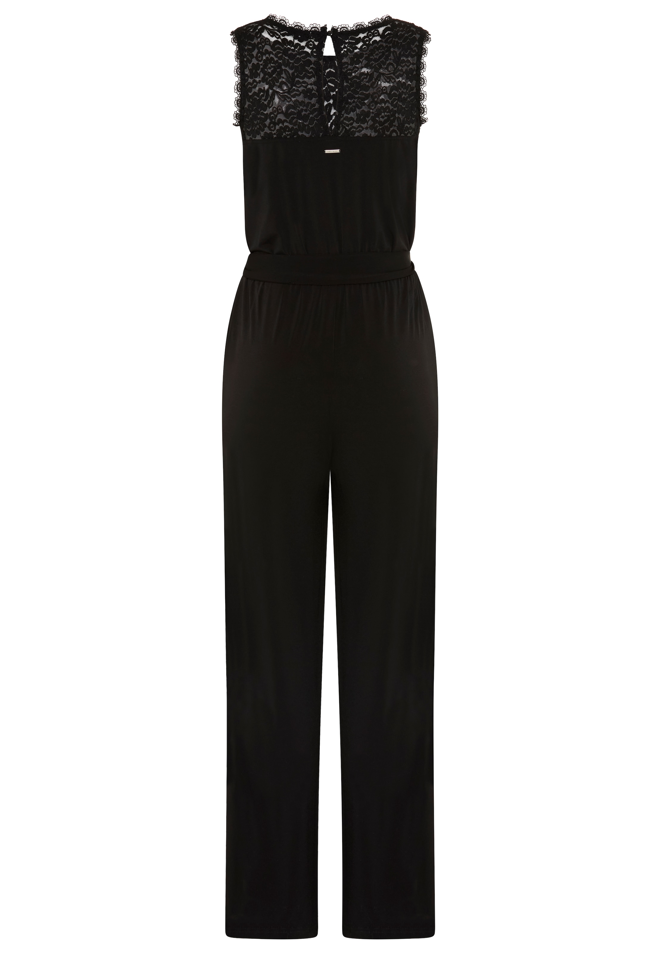 Laura Scott Jumpsuit klassische und elegante Passform mit Spitze , ärmellos