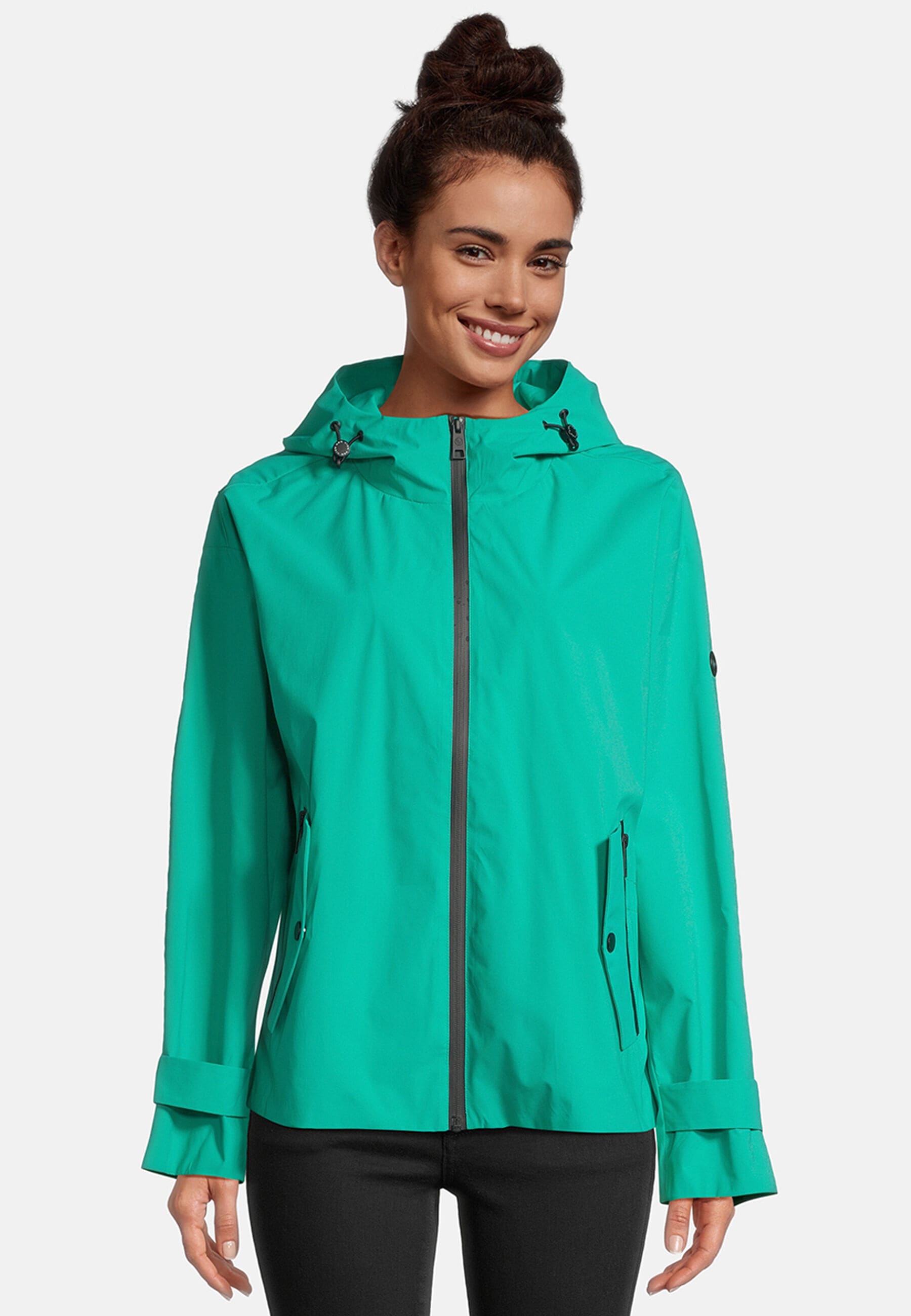 New View Funktionsjacke »Fae« mit Kapuze verstellbare Kapuze