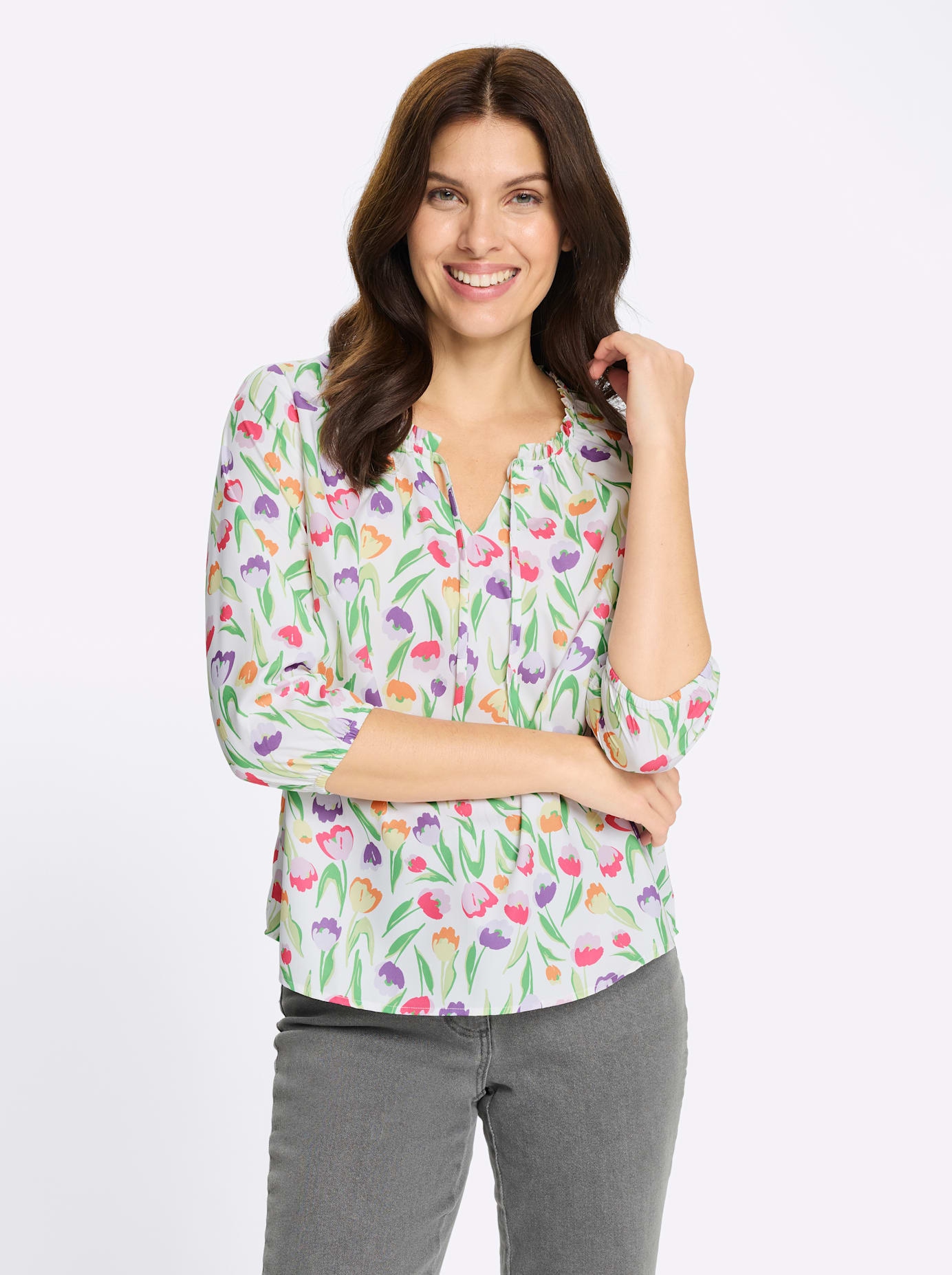 Classic Basics Schlupfbluse