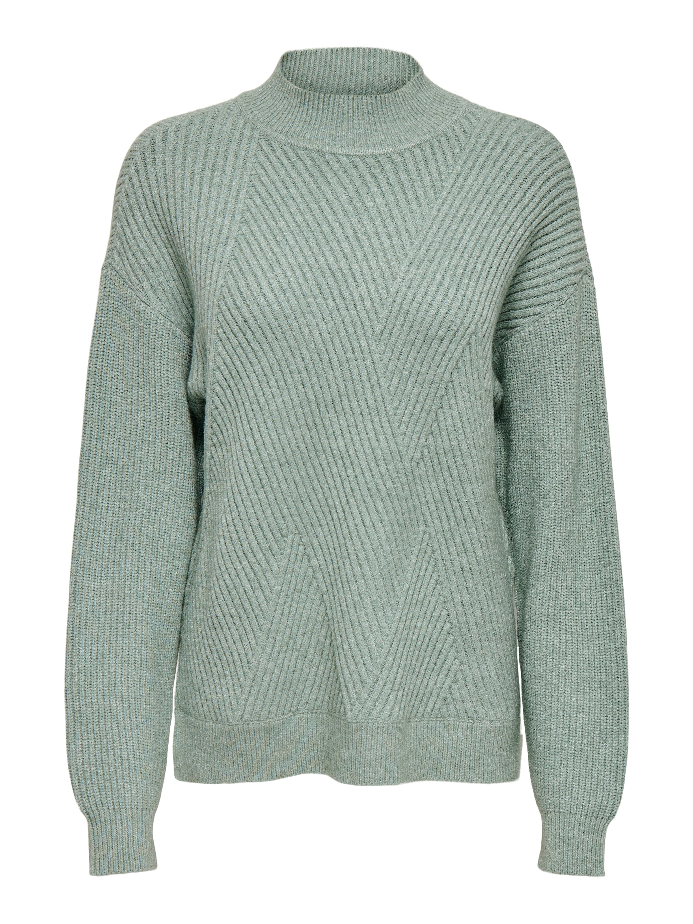 ONLY Strickpullover »ONLNELI LS HIGHNECK RIB PULLOVER EX KNT«