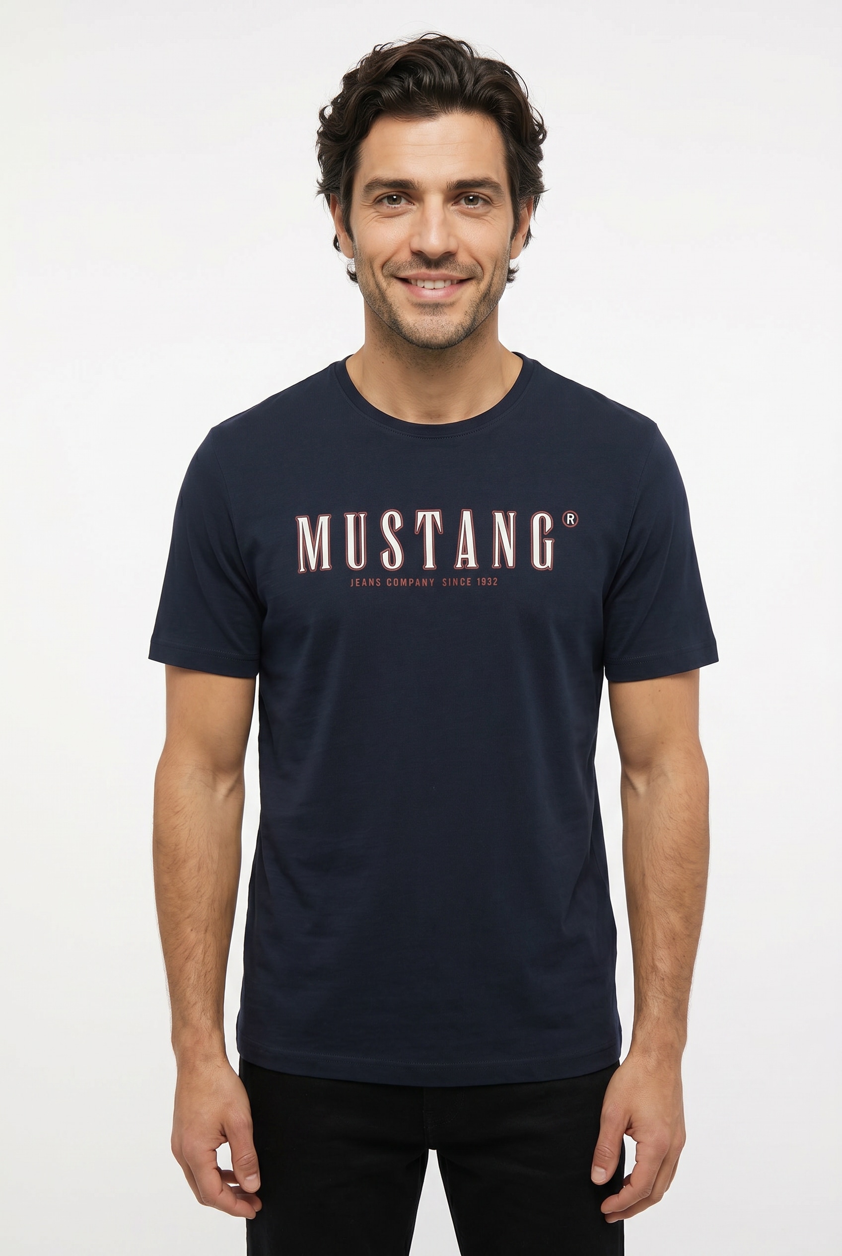 MUSTANG T-Shirt »MU-Alex« plakativ bedruckt