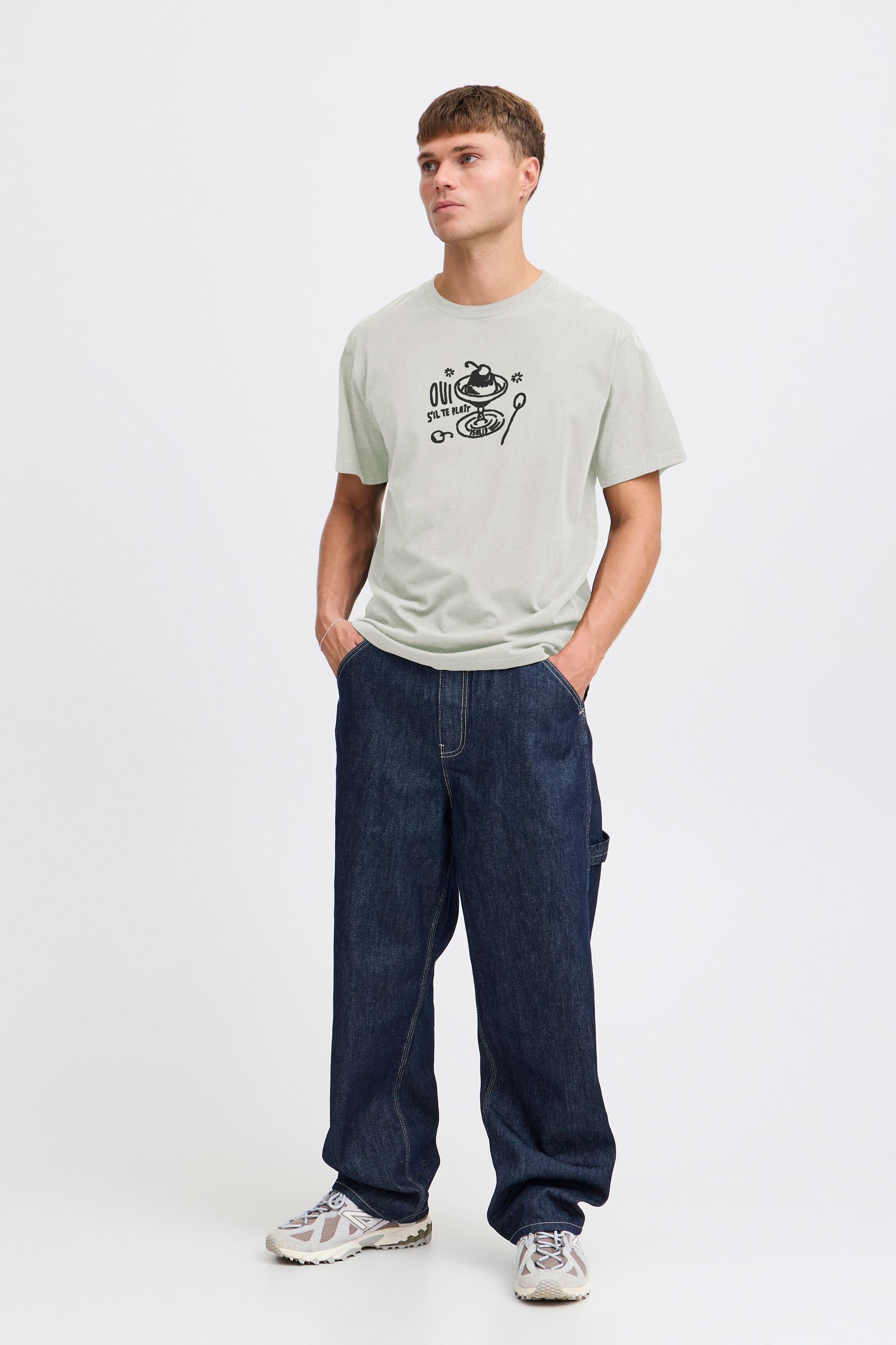 !Solid T-Shirt »T-Shirt SDNOLAN«