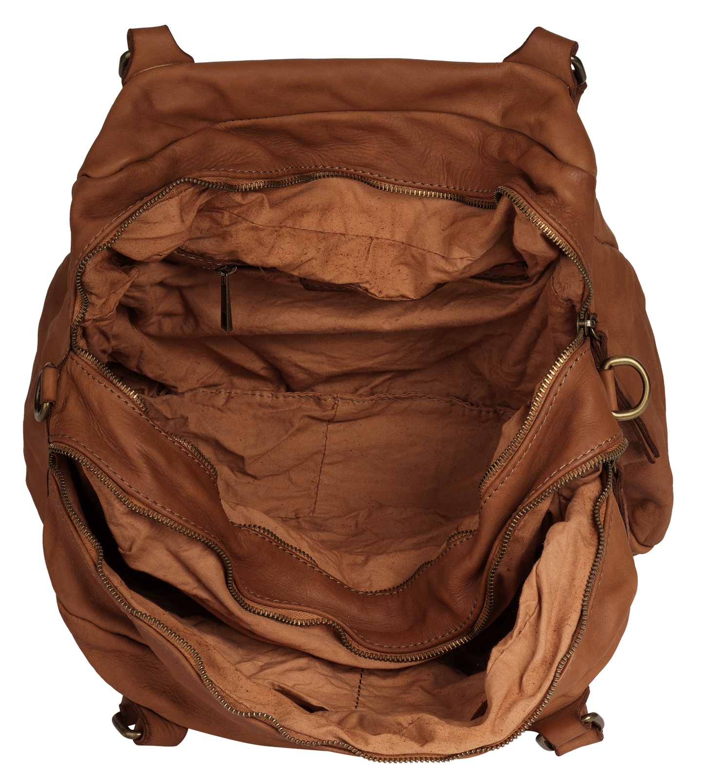 Samantha Look Shopper echt Leder, Made in Italy