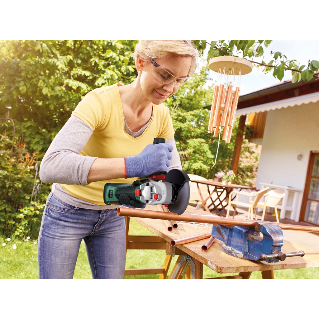 Bosch Home & Garden Akku-Winkelschleifer »AdvancedGrind 18V-80 - solo«