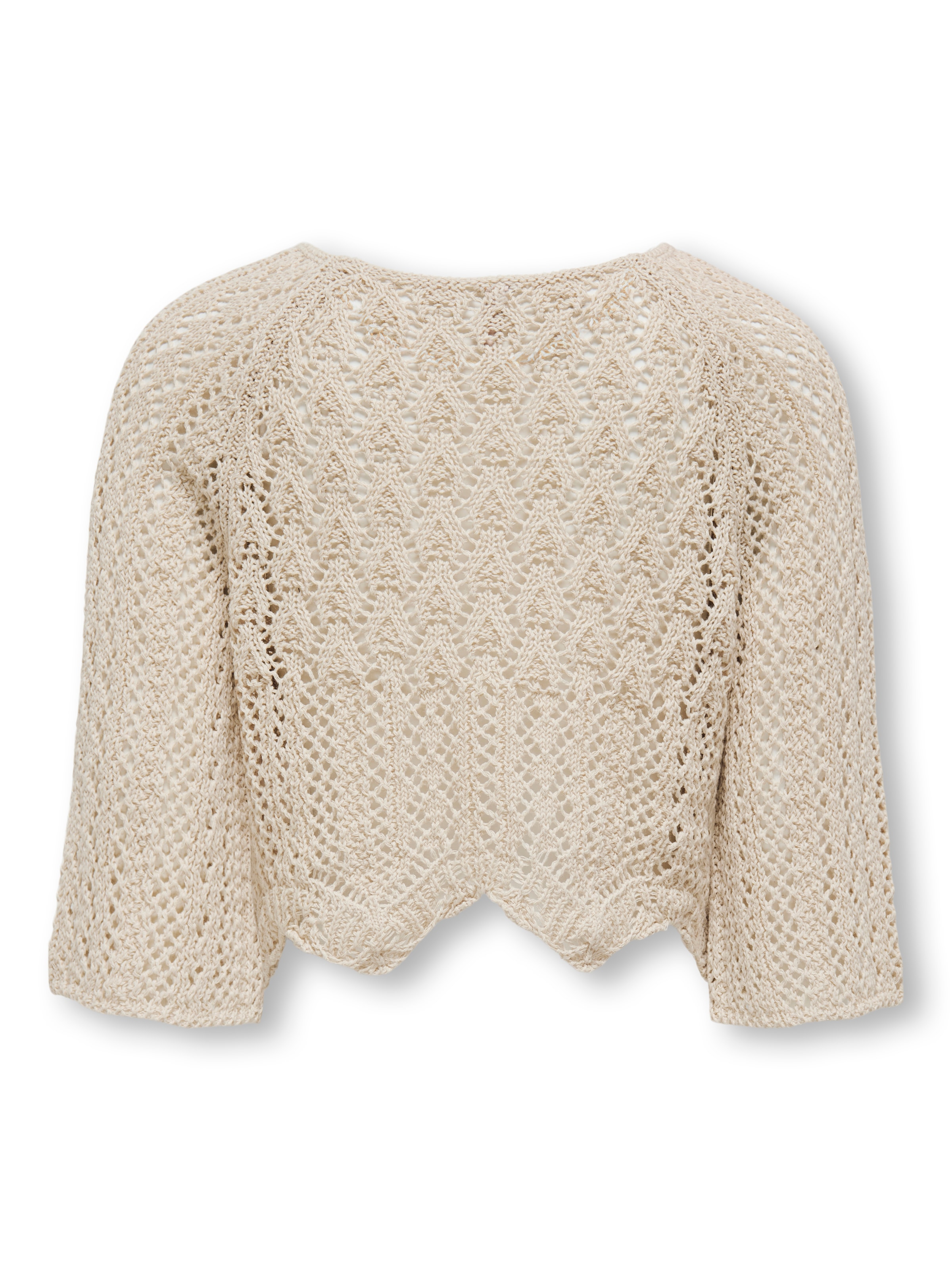 KIDS ONLY Strickpullover »KOGNOLA LIFE  3/4 PULLOVER KNT NOOS« in toller Handstrick-Optik