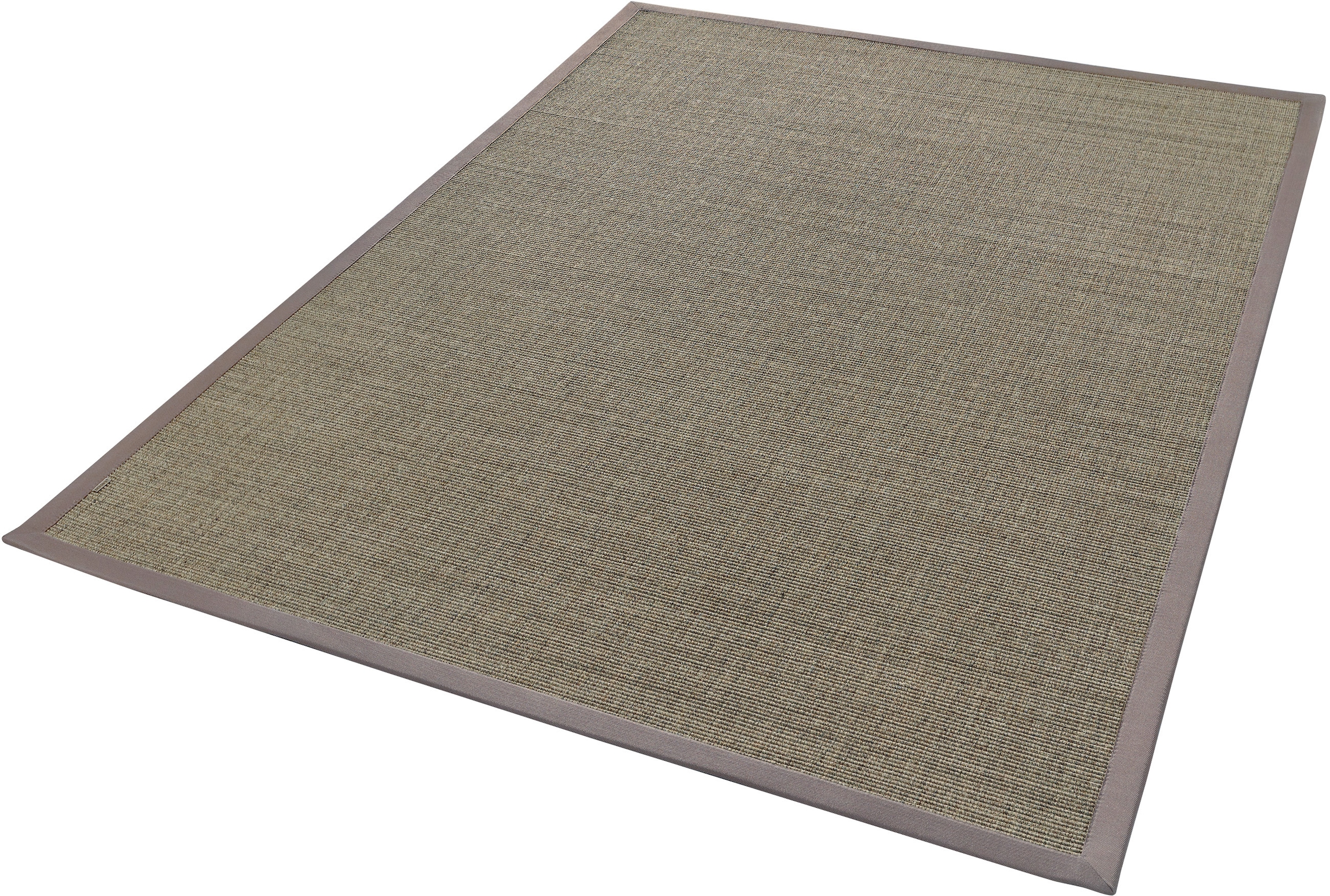 Dekowe Sisalteppich »Mara S2 mit Bordüre«, rechteckig, 5 mm Höhe, Flachgewebe, Material: 100% Sisal, Wohnzimmer
