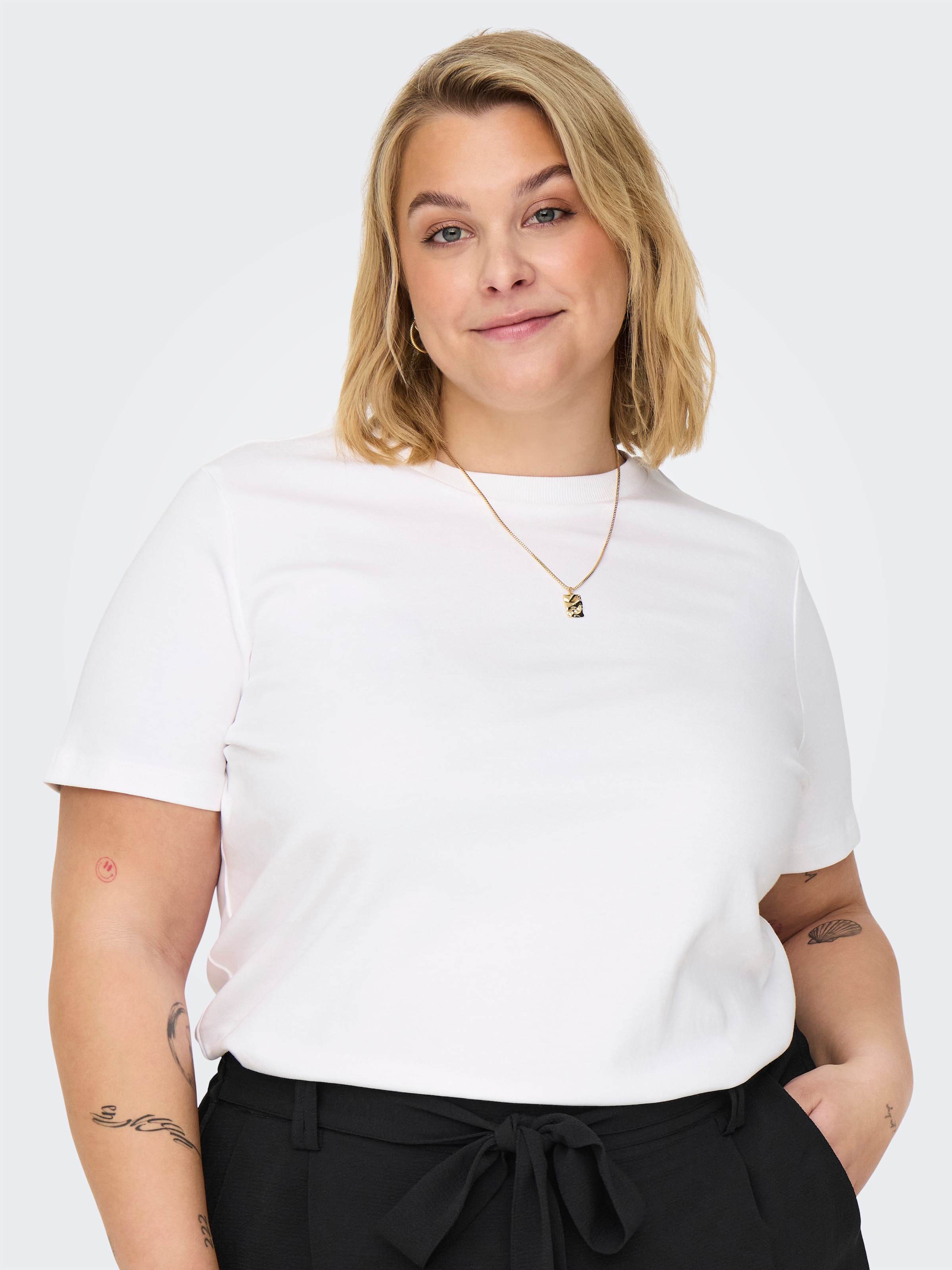 ONLY CARMAKOMA T-Shirt »CARJEN SS JEANS TEE JRS«