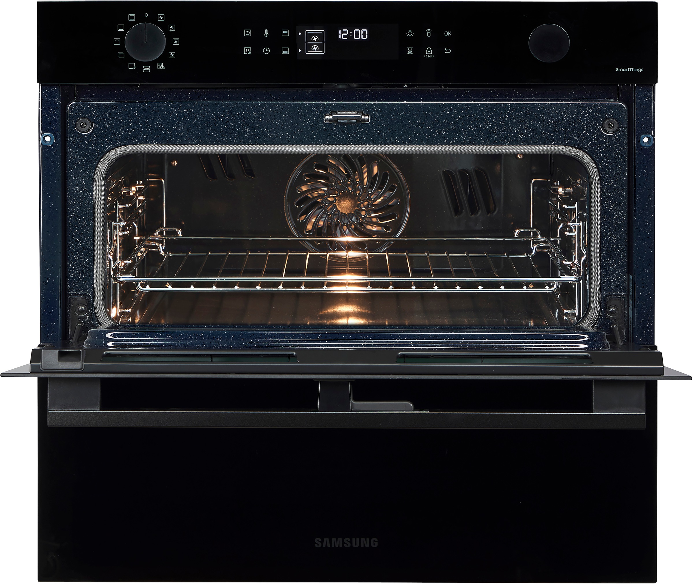 Samsung Einbaubackofen Serie 4 »NV7B45502AK/U1« mit Pyrolyse-Selbstreinigung Dual Cook Flex