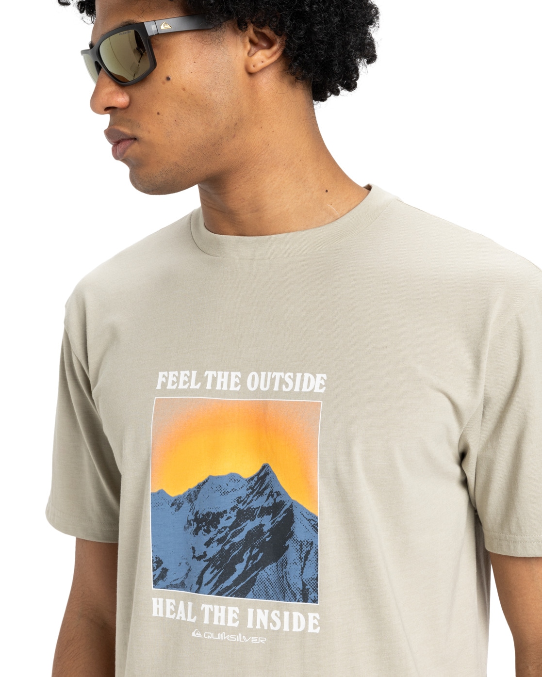 Quiksilver T-Shirt »Feel The Outside«