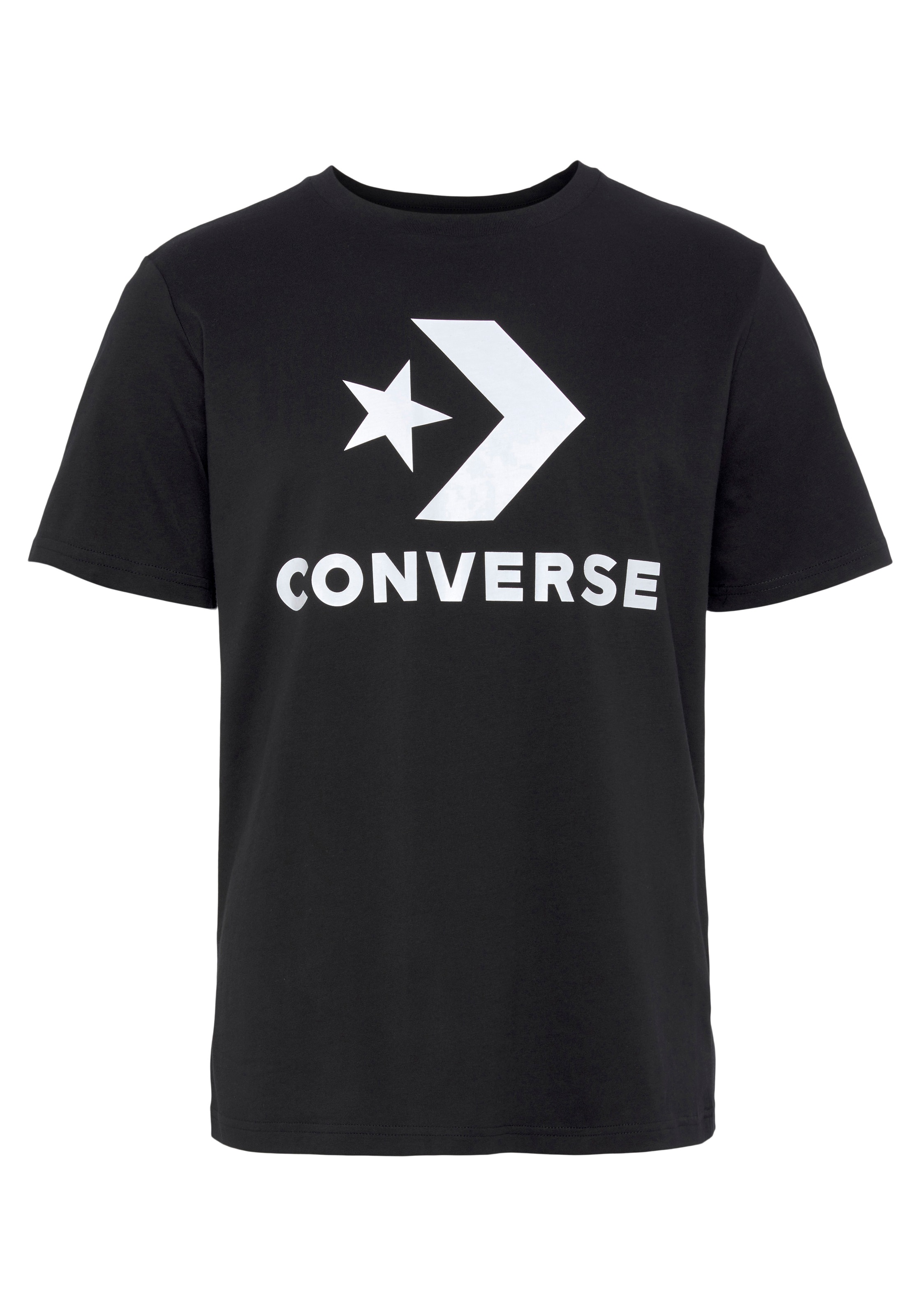 Converse T-Shirt »Unisex GO-TO STAR CHEVRON LOGO STANDARD-FIT«, (1 tlg.), Unisex