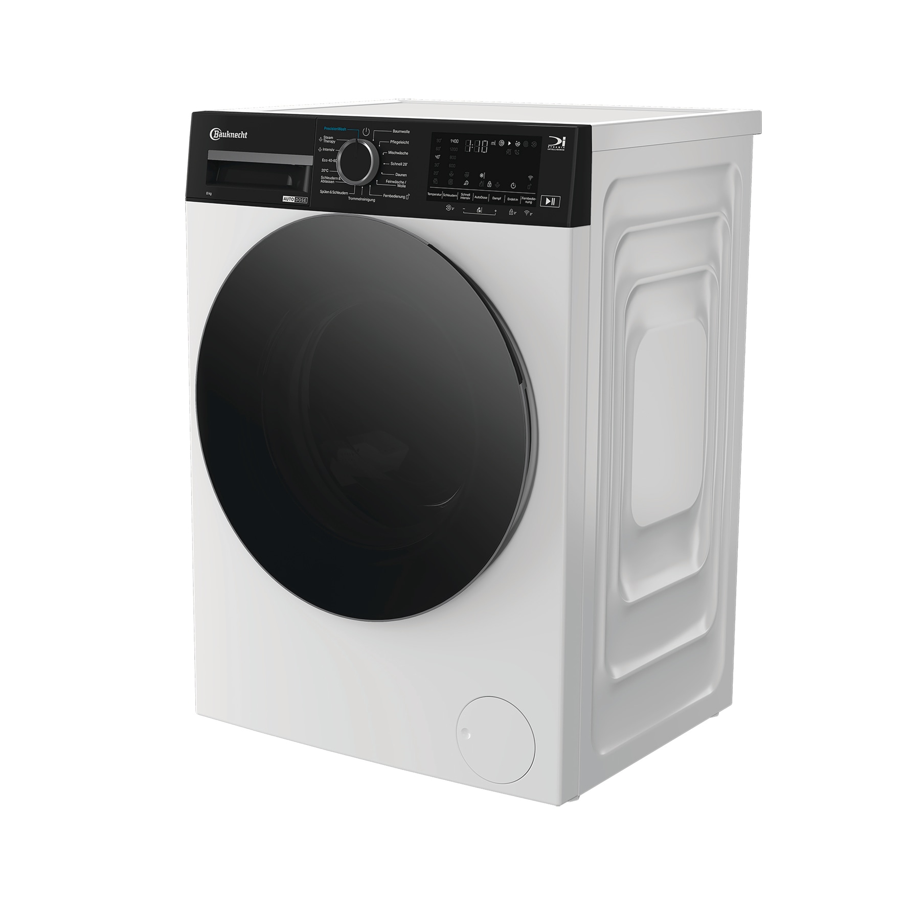 BAUKNECHT Waschmaschine »B WM 8A9 BC« 8 kg 1400 U/min Smart dosieren, perfekt waschen – kein Waschmittel verschwenden