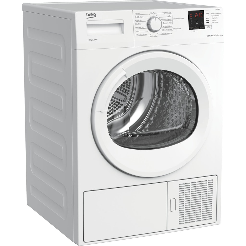 BEKO Wärmepumpentrockner »DS8433GX0«, 8 kg