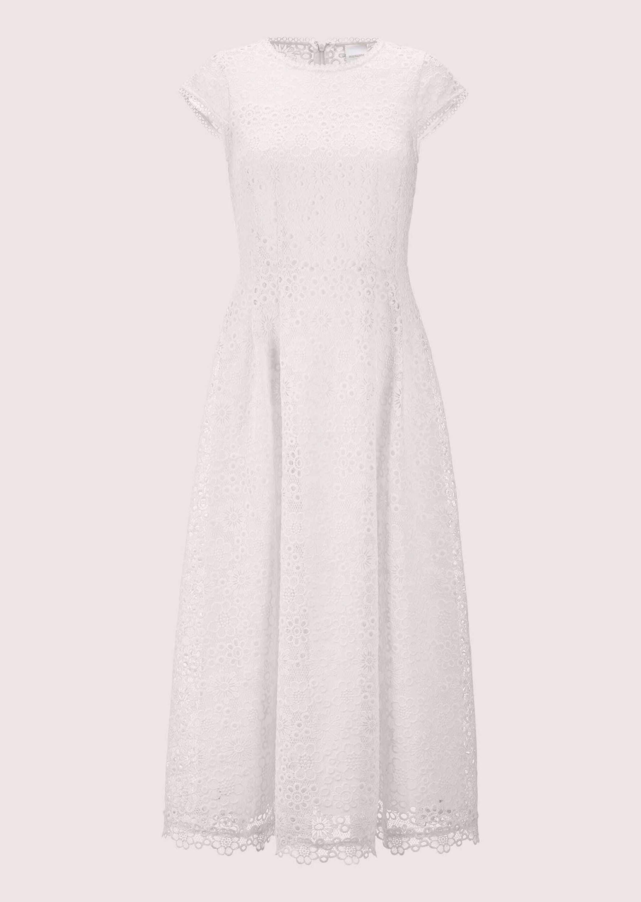 MADELEINE Midikleid »Spitzenkleid Romantisches Festtagskleid mit Spitzenborte«