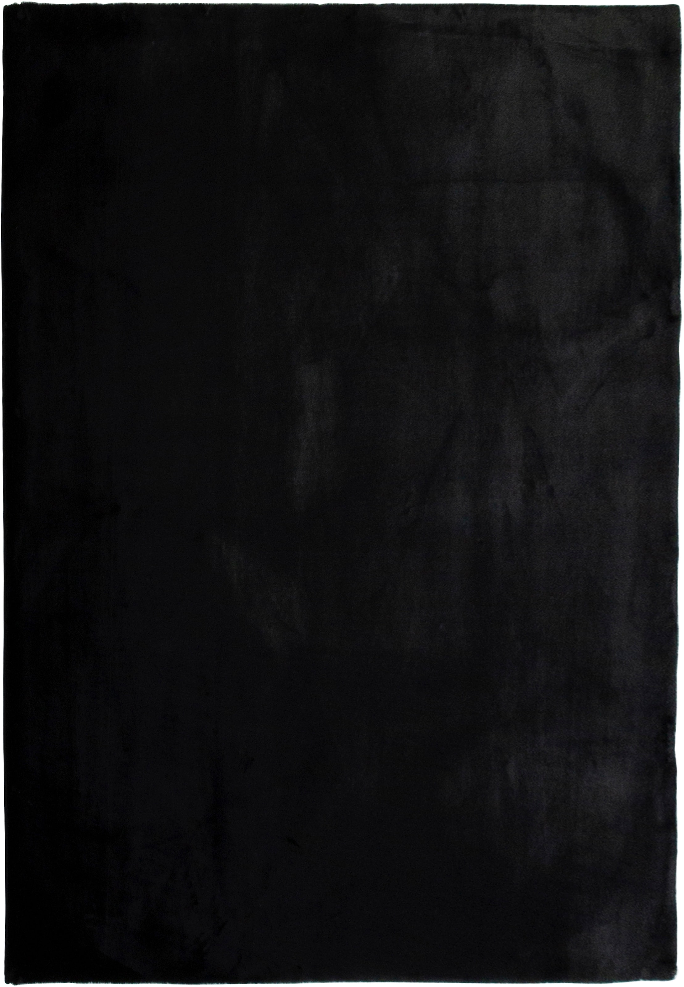 my home Fellteppich »Balu, Kunstfellteppich, Modern, Langflor Teppich« rechteckig 20 mm Höhe Kaninchenfell-Haptik, kuschelig, weich, Wohnzimmer, Schlafzimmer