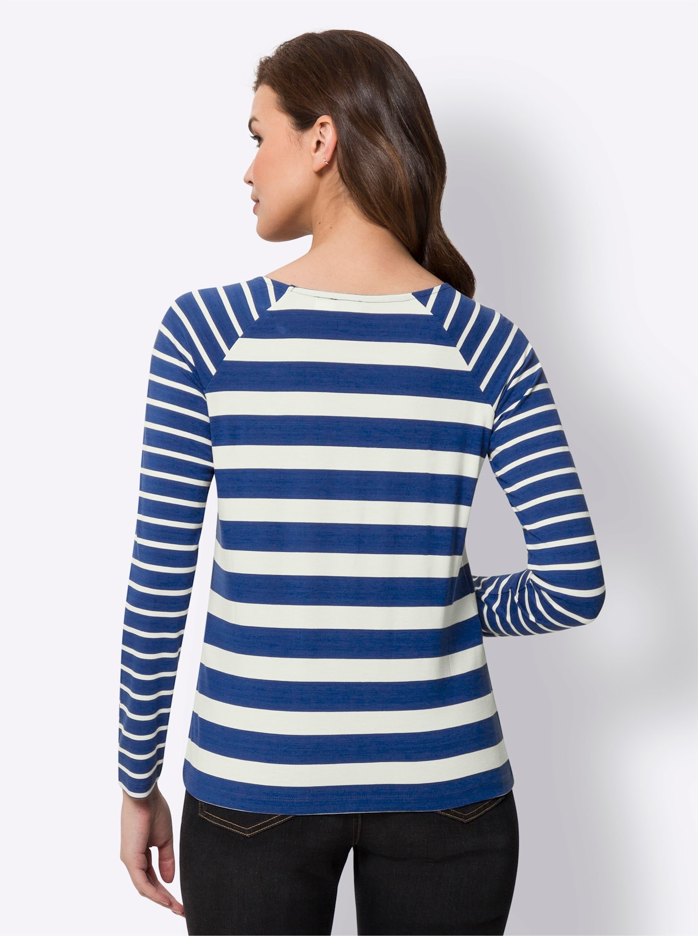 heine Rundhalsshirt »Streifenshirt« 1 Stk. tlg.