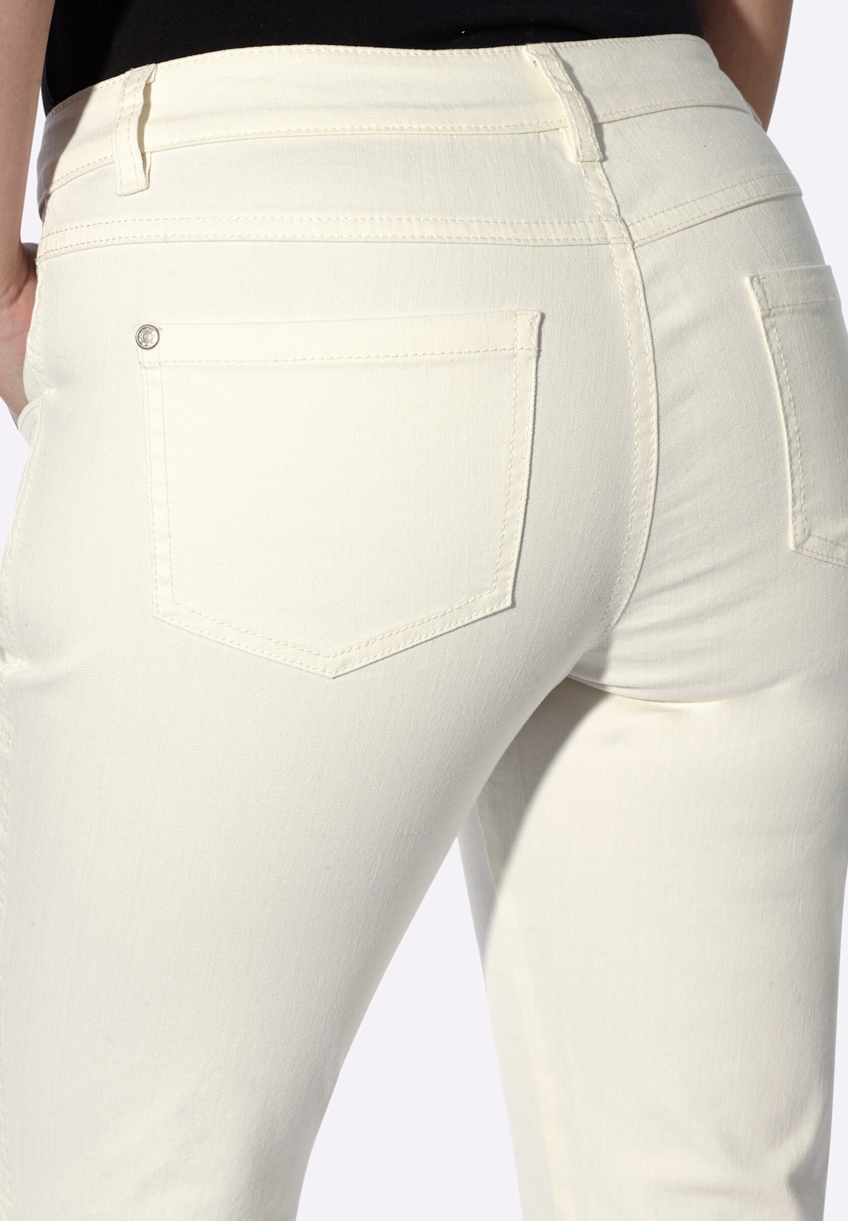 heine Bequeme Jeans »Jeans Jeans mit Passformsattel«