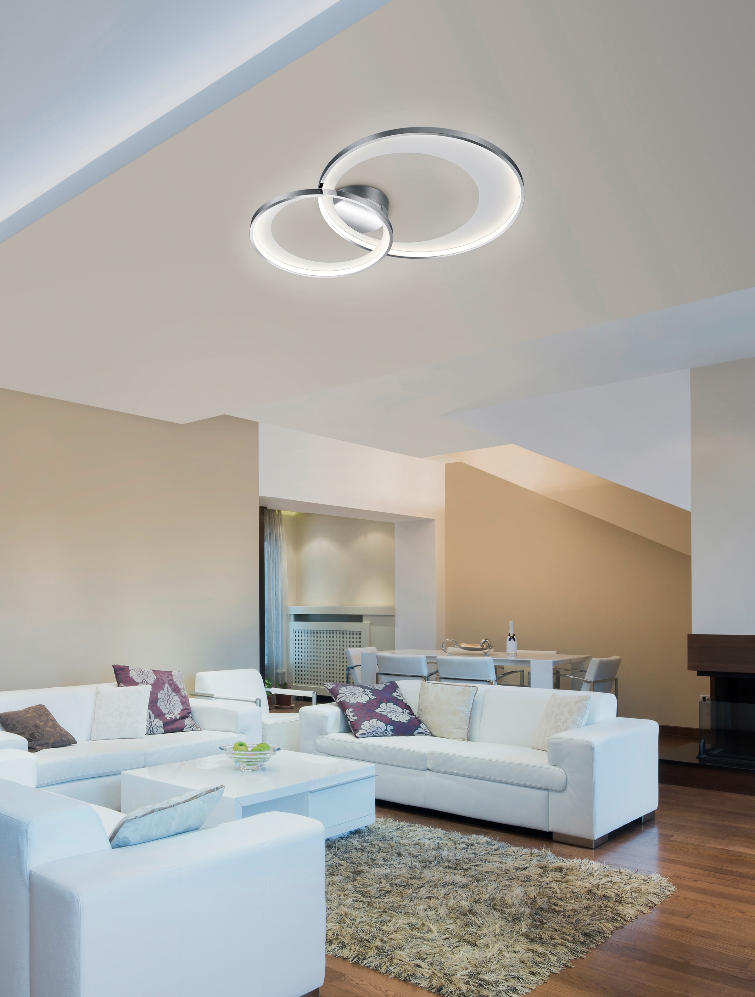 TRIO Leuchten LED Deckenleuchte »Granada«, 1 flammig, Leuchtmittel LED-Board | LED fest integriert, LED Deckenlampe