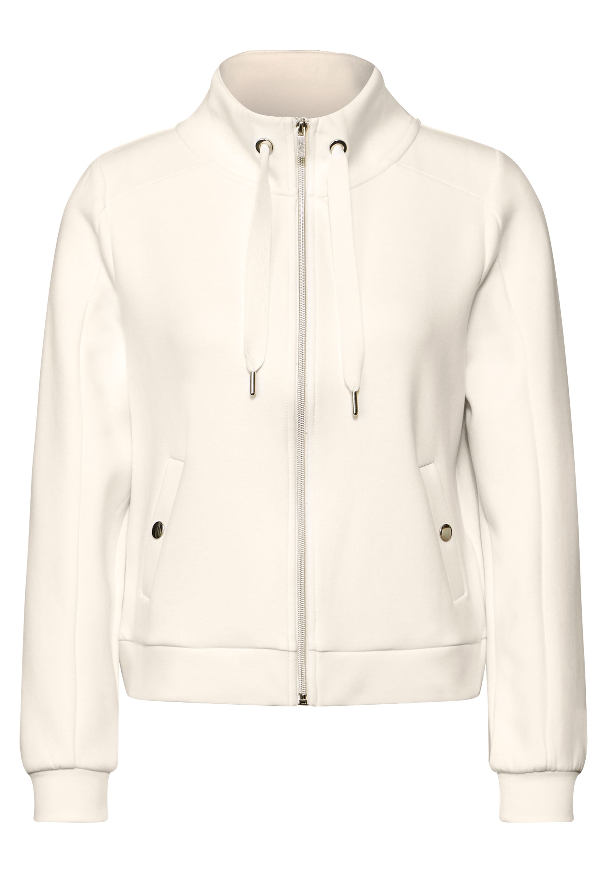 STREET ONE Sweatjacke, mit Tunnelzug