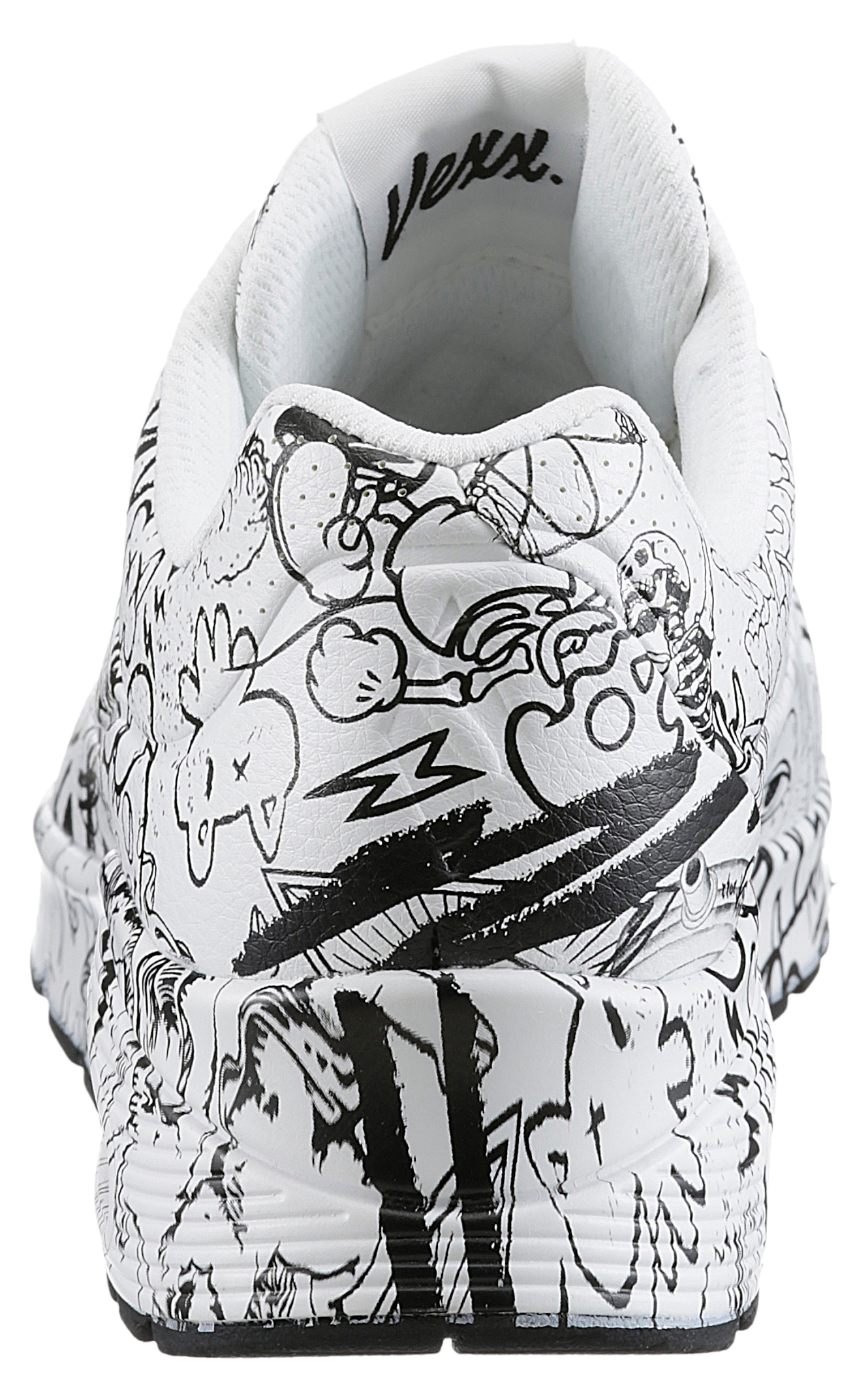 Skechers Sneaker »UNO-PROCESS SKETCH«  mit coolem Sketchprint, Freizeitschuh, Halbschuh, Schnürschuh