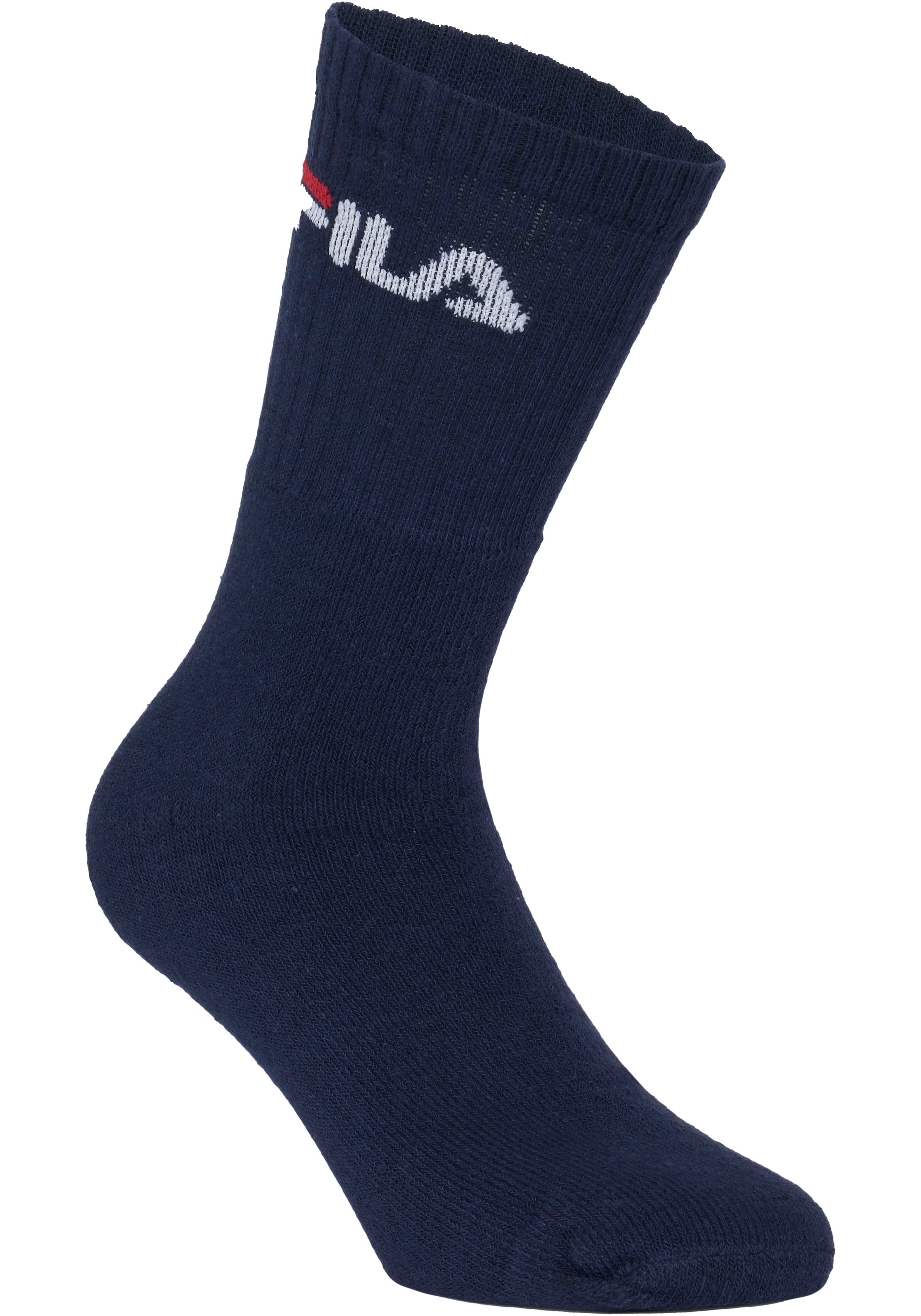 Fila Tennissocken, (6er Pack), mit eingestricktem Logo