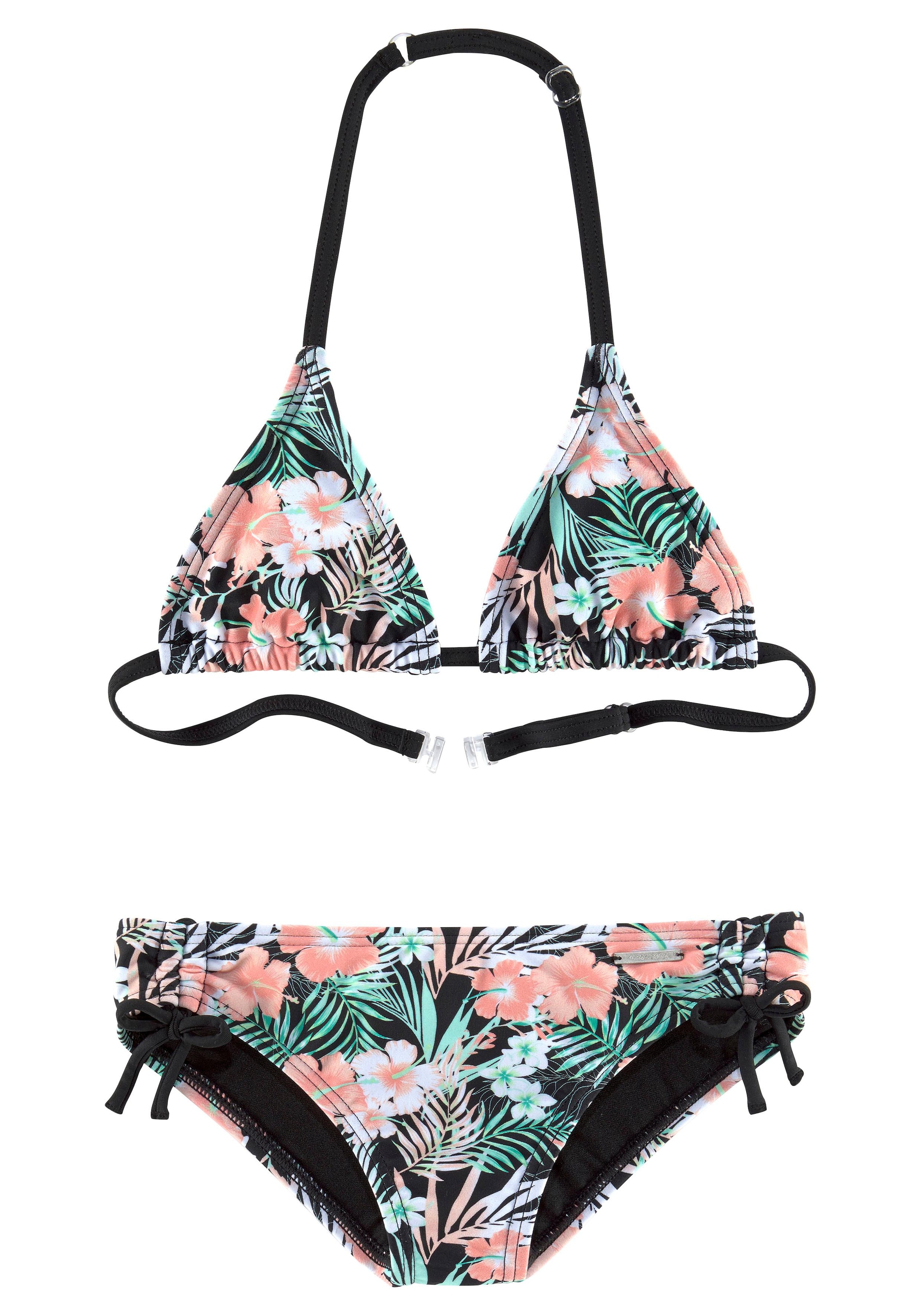 Design mit Chiemsee Triangel-Bikini, floralem bei