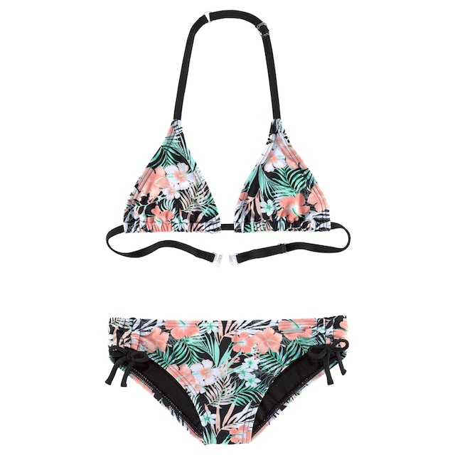 Chiemsee Triangel-Bikini, mit floralem Design bei