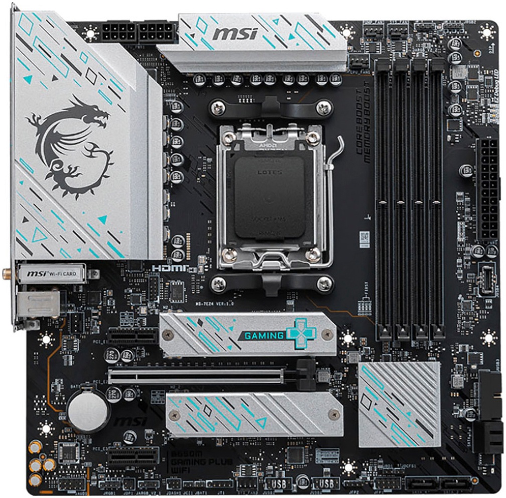 MSI Mainboard »B650M GAMING PLUS WIFI«