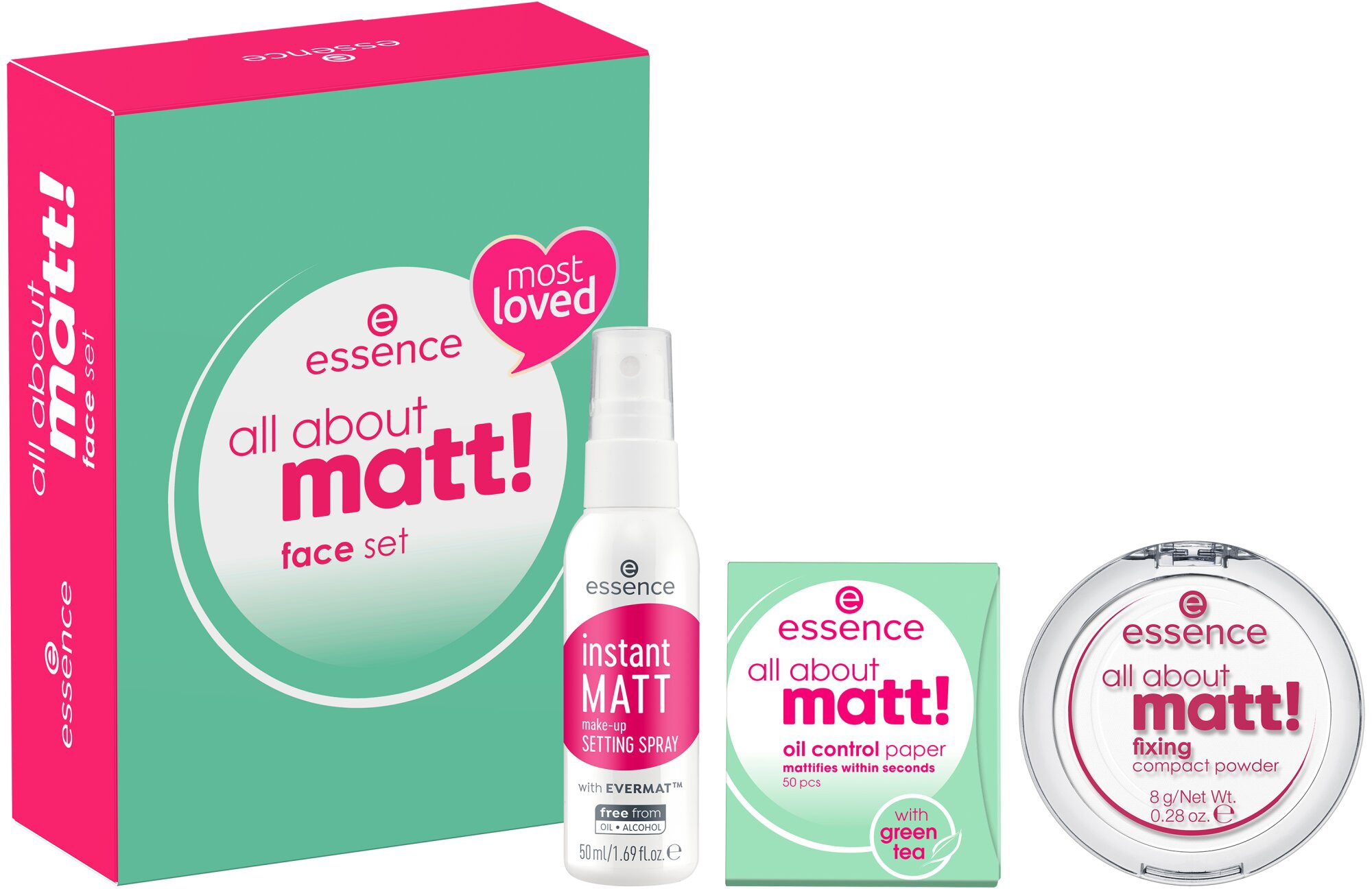 Make-up matt! bestellen 3 tlg.) set«, face Essence »all about (Set, UNIVERSAL | Set