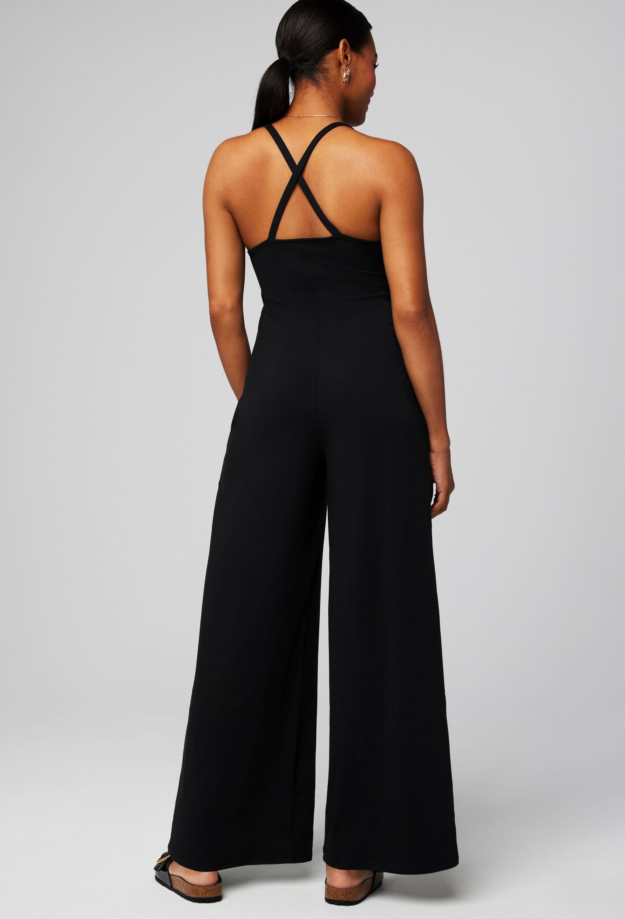 Fabletics Jumpsuit »Fabletics Jumpsuit CLOUD JERSEY WIDE LEG ONESIE« mit weitem Bein