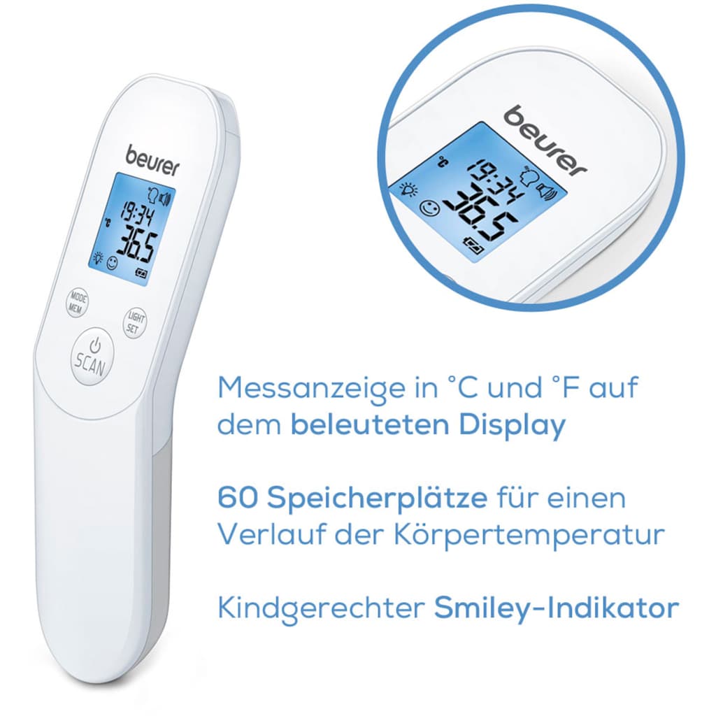 BEURER Infrarot-Fieberthermometer »FT 85«