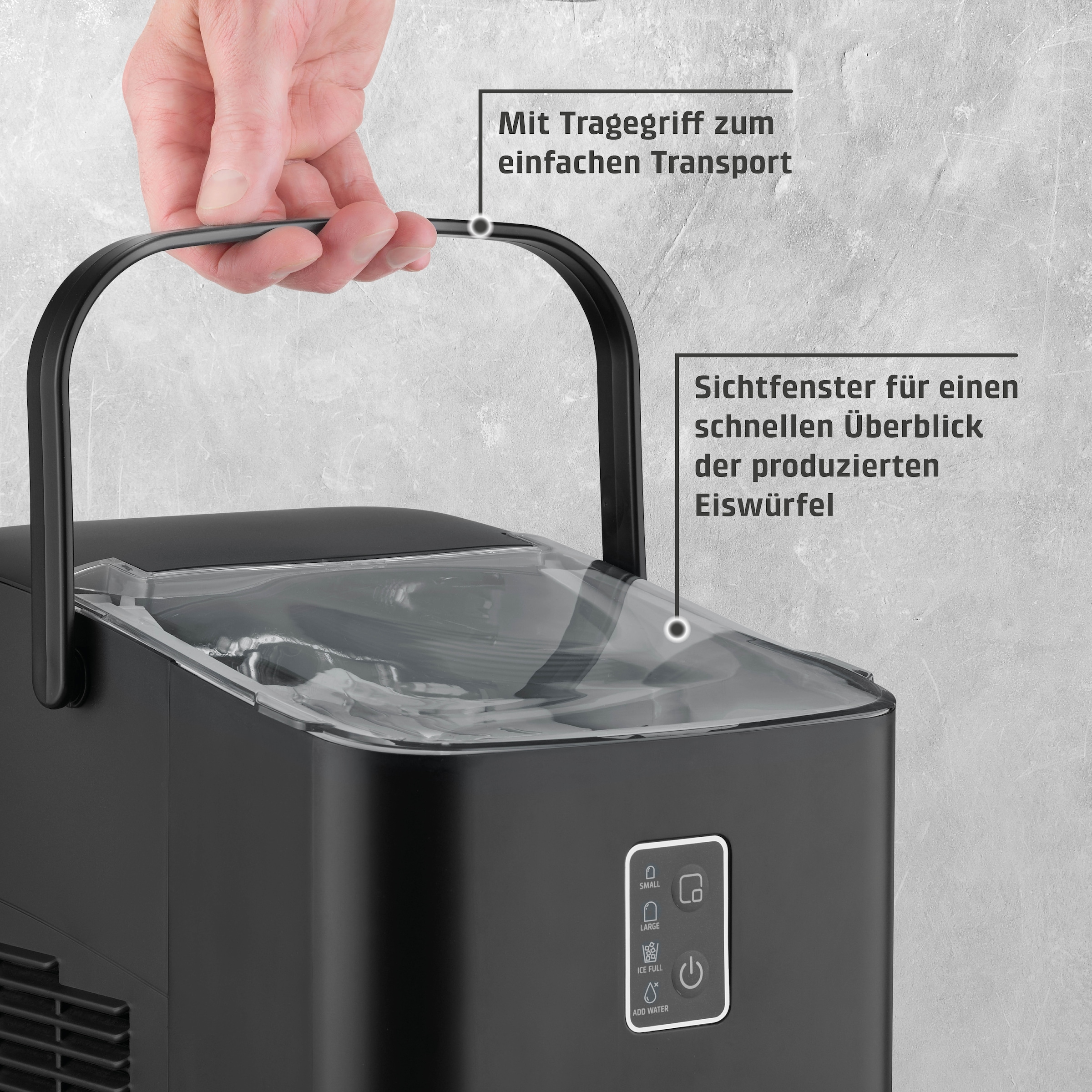 Caso Elektrischer Eiswürfelbereiter »3401 CASO IceChef Compact« 3401 CASO IceChef Compact