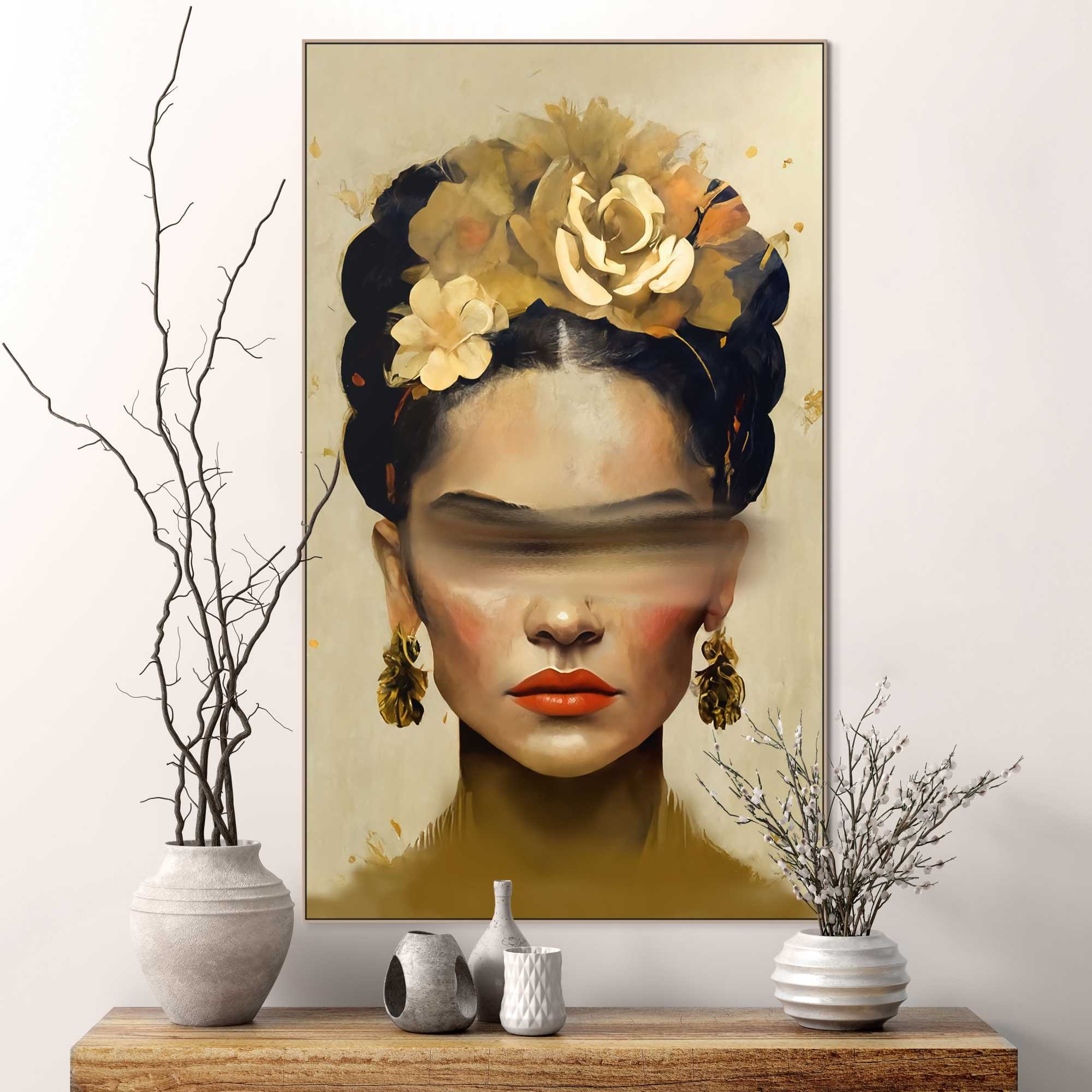 Reinders! Wandbild »Frida Paint Stripe«
