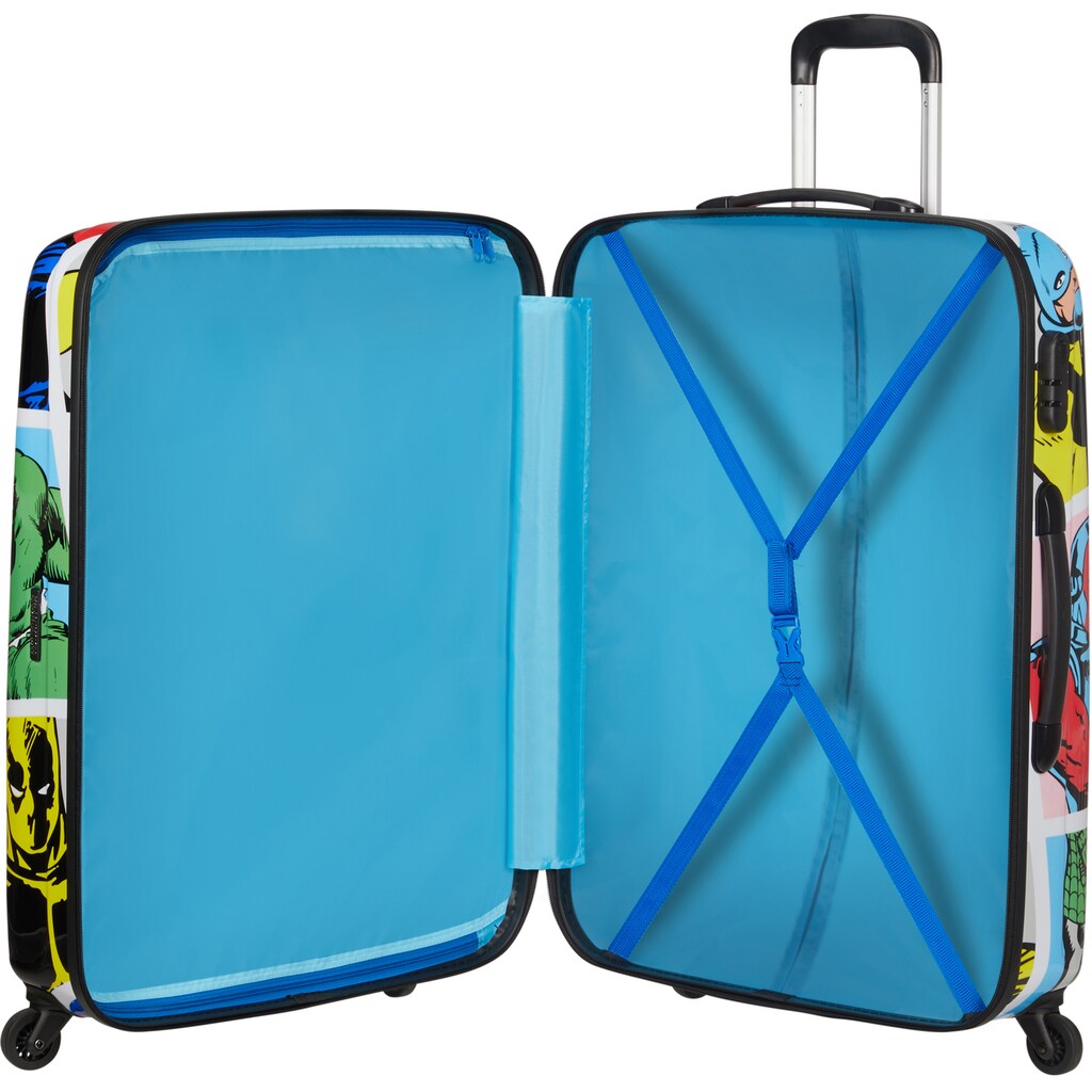 American Tourister® Hartschalen-Trolley »Marvel Legends, Marvel Pop Art, 75 cm«, 4 Rollen